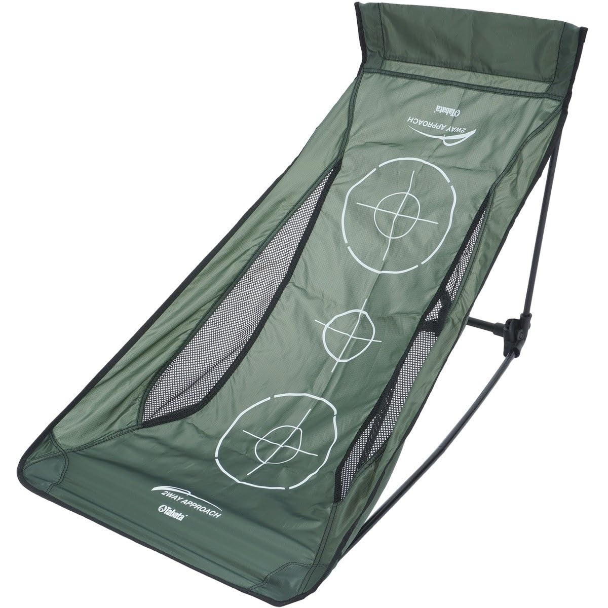 【送料無料】Tabata(タバタ) ゴルフ 練習用品 練習器具 アプローチ練習 2WAYアプローチ GV0371 グリーン オープン時(990x680x590mm)