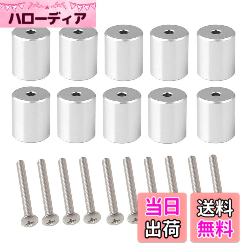 【送料無料】Jeyaic Φ27イレクターパイプ 対応 アルミアタッチメント ハンガーレールやアームレスト等に対応 車用DIYパーツ 車中泊 キャンプ 釣り レジャー NVAN ハイゼットカーゴ対応 (10個セット)
