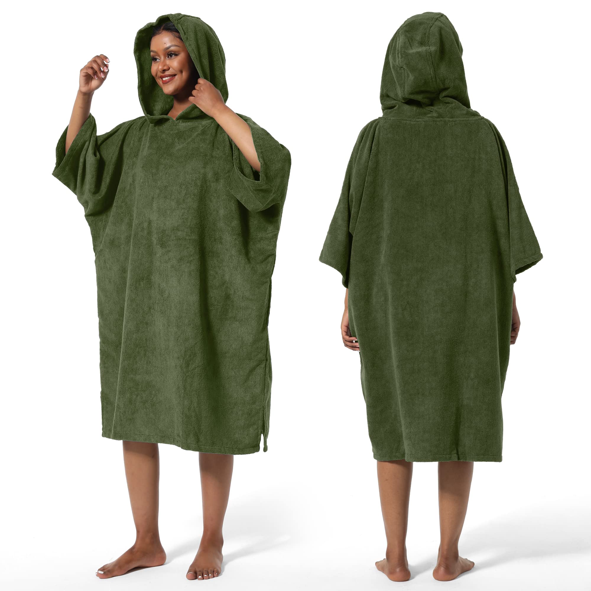 【送料無料】Winthomeお着替えポンチョ タオル サーフィンポンチョ 着替えタオル サウナポンチ ...