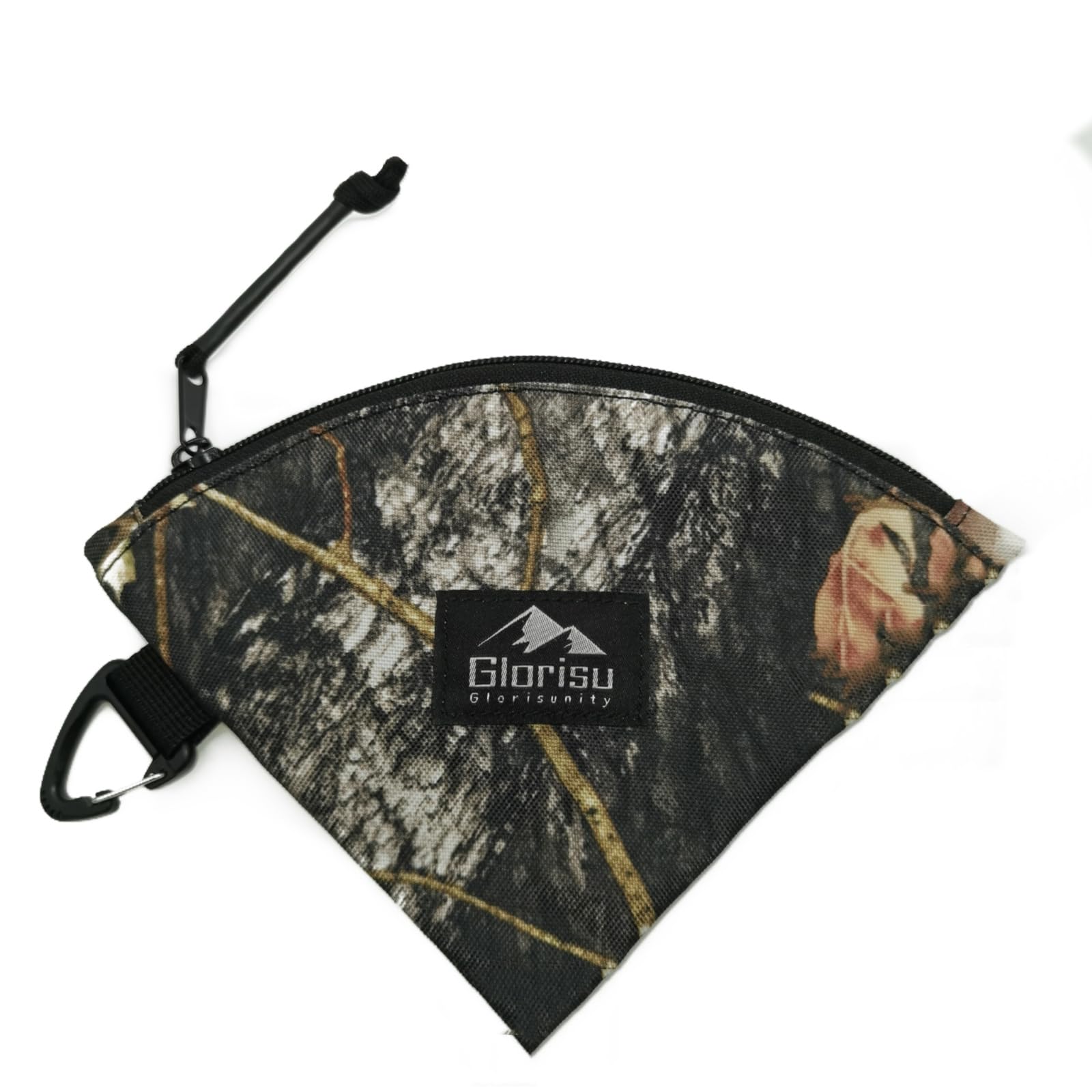 【送料無料】Glorisunity コーヒーフィルター ケース ペーパーフィルター ケース ハリオ V60 ペーパーフィルター 円錐型防水防塵 キャンプ アウトドア カラビナ付き 軽量 携帯 家庭用 (リアルツリー)