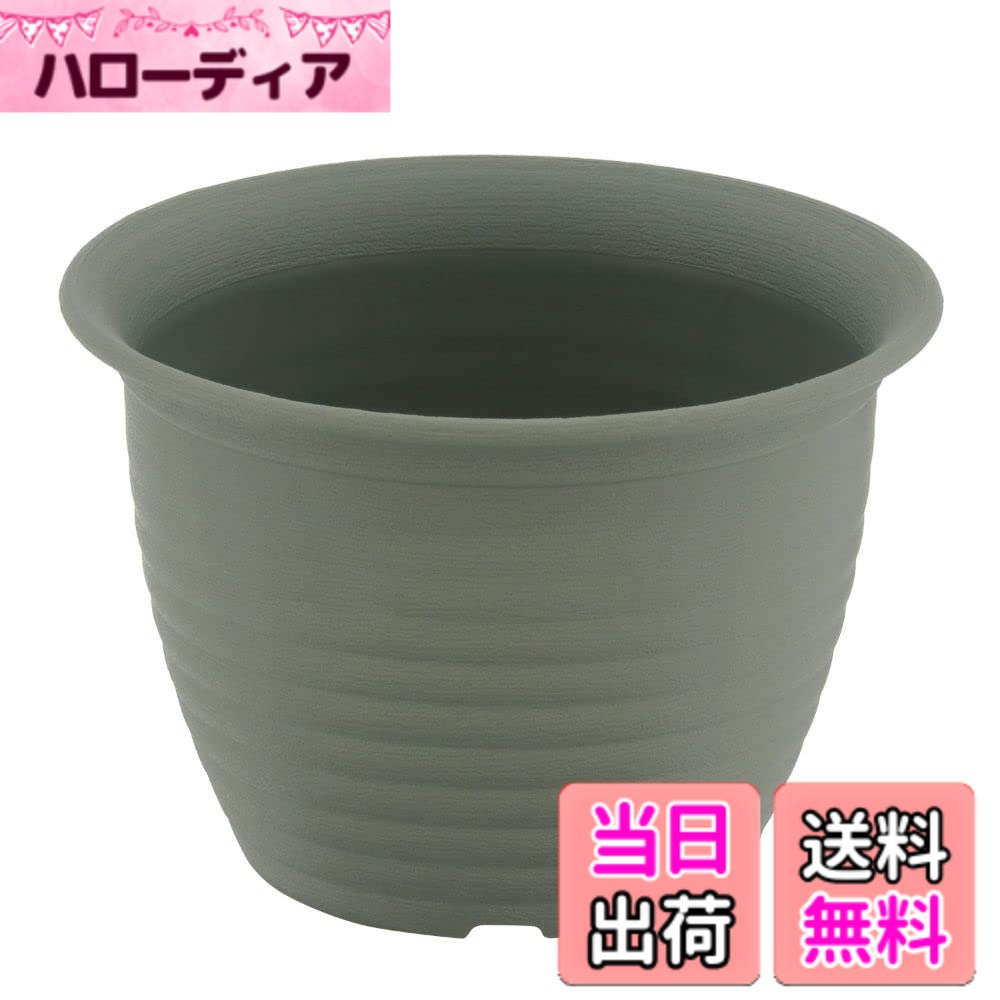 商品情報商品の説明ベーシックな園芸ポット シンプルなので飽きのこないポットです。 別売りのフラワーリングポット用プレートとセットでご使用いただけます。主な仕様 サイズ：幅12.6x奥行12.6x高さ8.6cmbr重量：約0.055kgbr素材・材質：ポット/ポリプロピレン原産国：日本