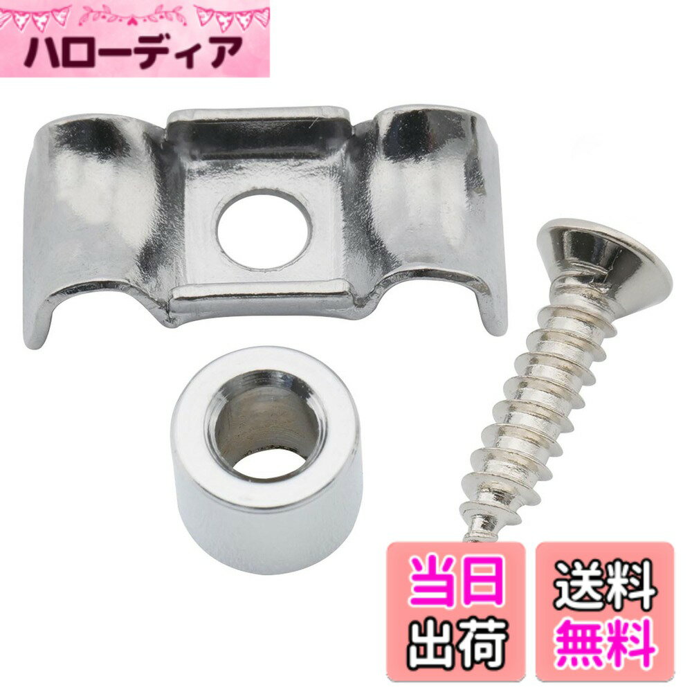 商品情報商品の説明主な仕様 ギターやベースに最適な大型のビンテージ波式ストリングガイドです。長さ：16mm、幅：7mm、高さ：4.7mm、弦ピッチ：10.8mmbrスチール製で、安定性と耐久性に優れています。弦のテンションが低いために起こるチューニングの問題や倍音の共鳴を最小限に抑えることができます。パッケージ内容: 1個ストリングガイド、取り付け用アクセサリー