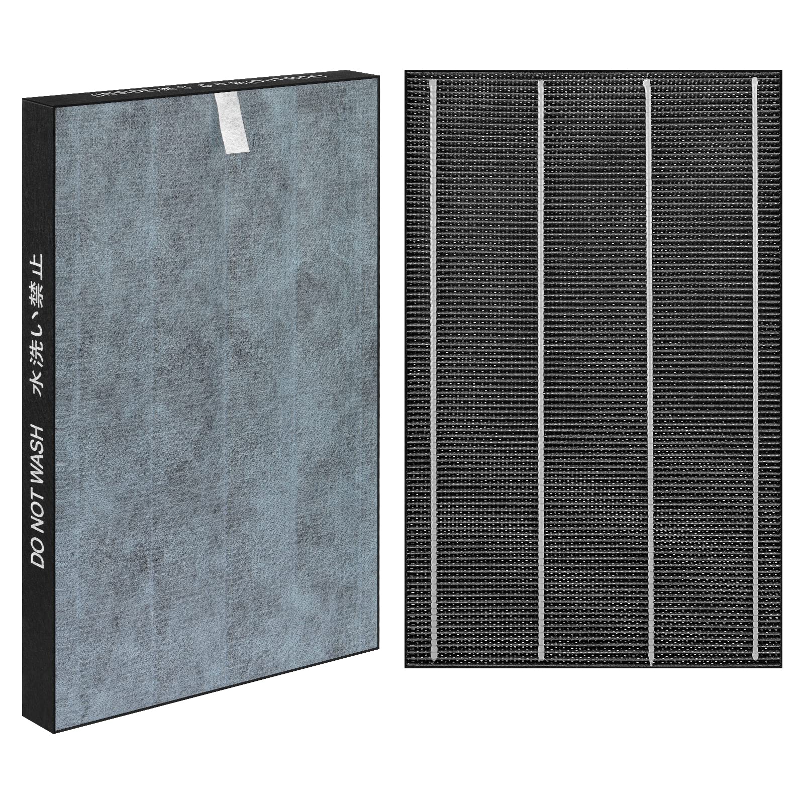 【送料無料】シャープ加湿空気清浄機用フィルター KC-W45 KC-450Y KC-Y45 KC-Z45 用 FZ-W45HF 集じんフィルター と 280 337 0168 洗える脱臭フィルター 280 337 0168 FZ-W45HF プラズマクラスター フィルター 互換品