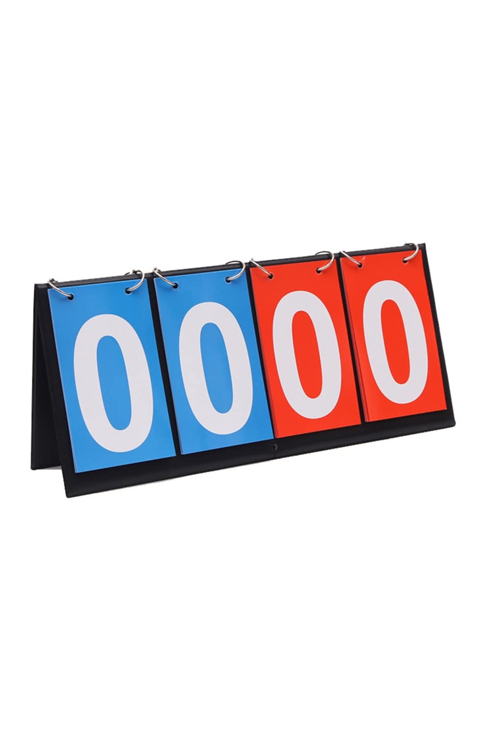 【送料無料】YFFSFDC スコアボード 4桁 得点板 得点ボード 折り畳み可 防水加工 携帯便利 スポーツタイマー スポーツ用スコアボード 各種スポーツに適応 競技 野球 卓球 バスケットボール スポーツ用