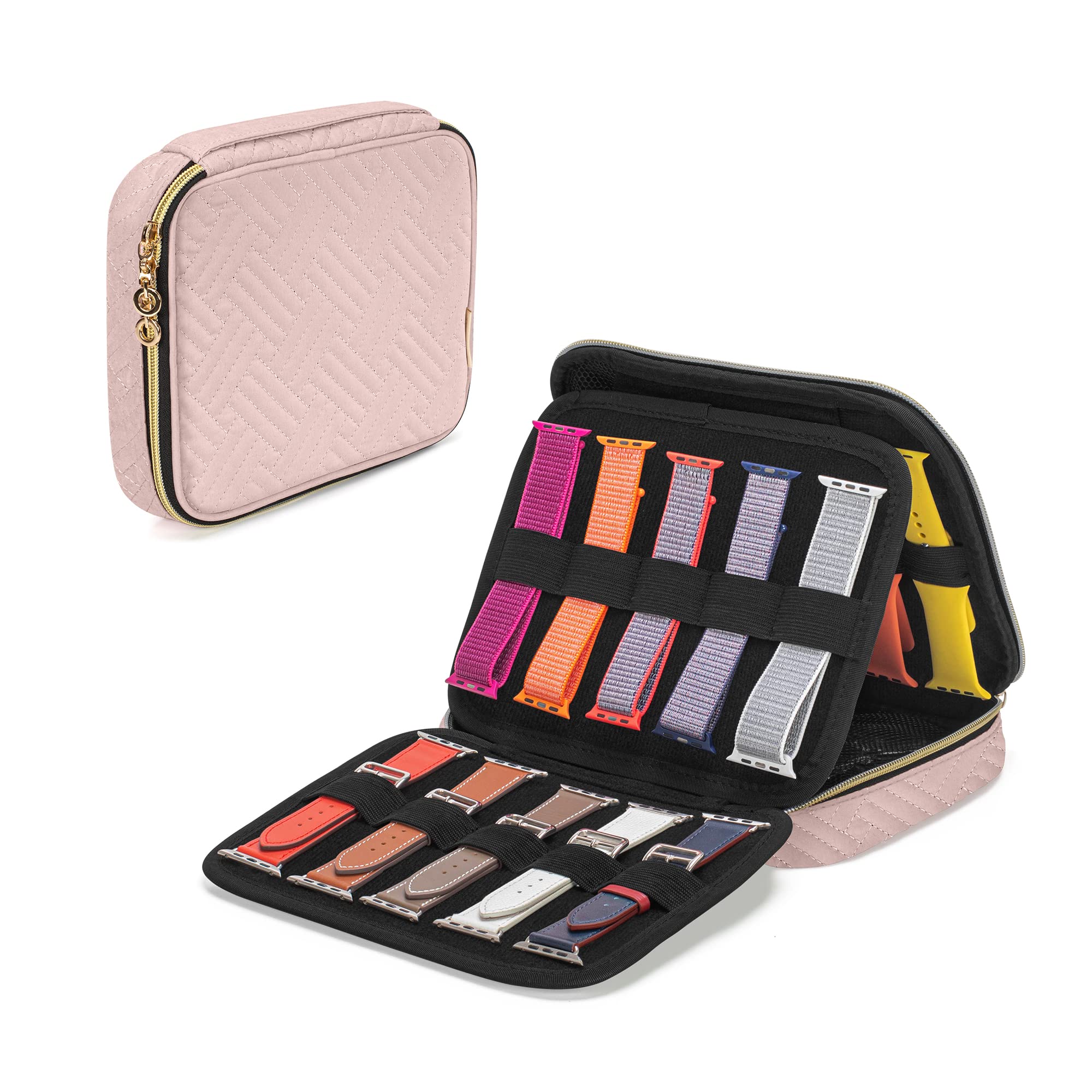 ������̵����Teamoy Apple Watch�� ���ޡ��ȥ����å��Х�� ��Ǽ������ 26���� �ӻ��ץХ�� �ȥ�٥��Ǽ�Хå� �ߥ��ƥ�������