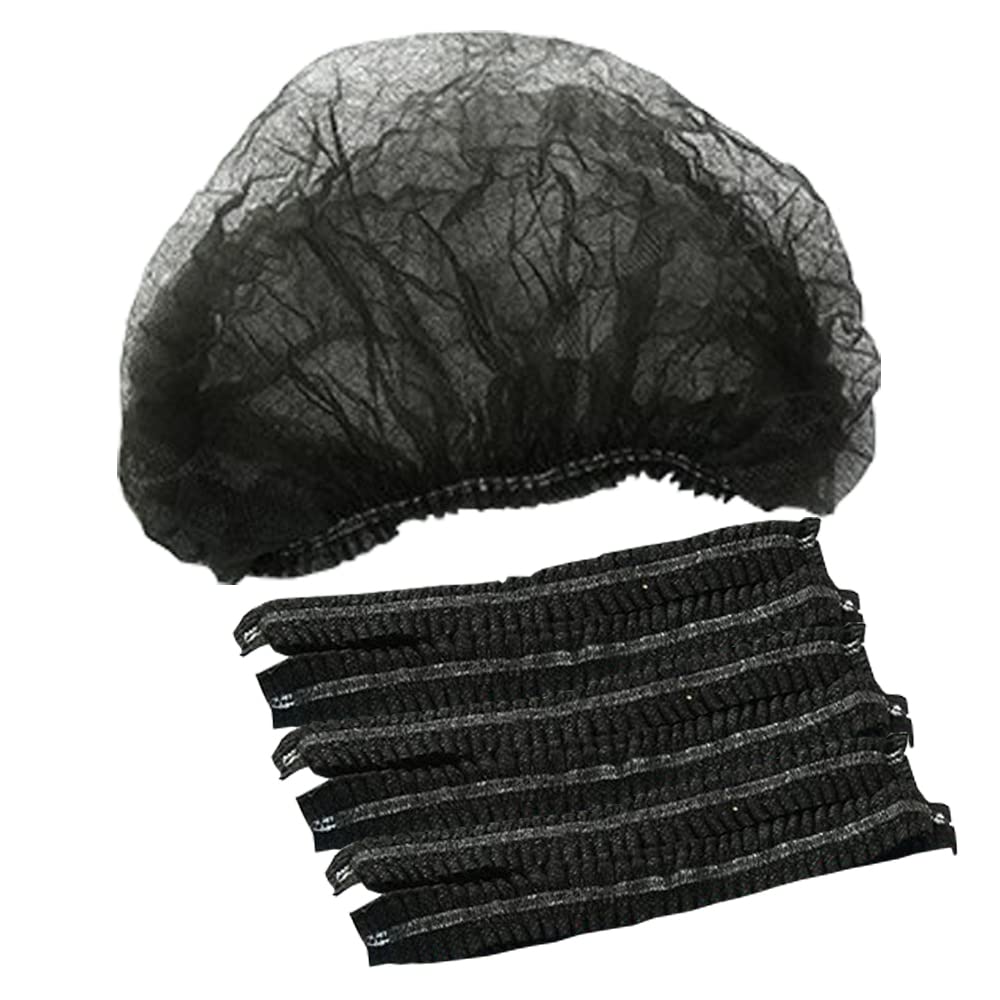 【送料無料】[YFFSFDC] ヘアキャップ使い捨て 不織布 ヘアキャップ 100枚入 使い捨て帽子 ...