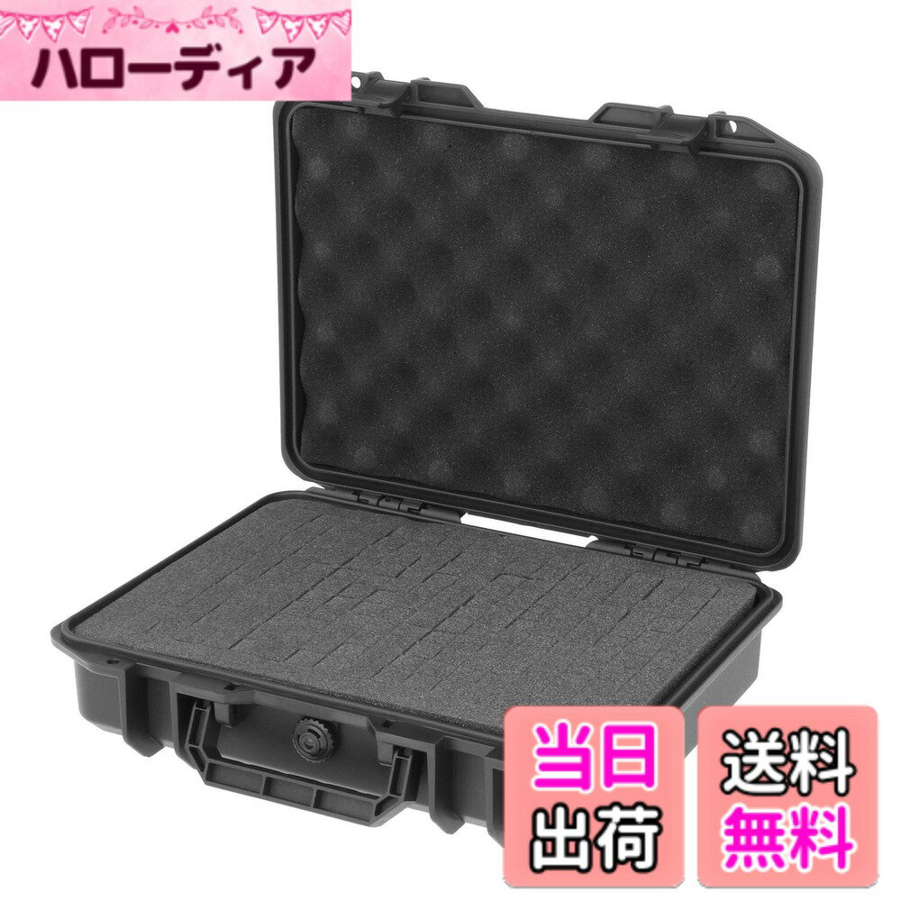 商品情報商品の説明主な仕様 完璧なデザイン: 複合バックル、ストレッチ プロセスの使用、スマート、便利、強い、ケースの崩壊を防ぎます。用途: カメラやその他の写真アクセサリーの収納に適したケースです。高品質：耐久性のある高品質のPPとスポンジ素材で作られています。適用可能: 航空、屋外写真、野外調査、科学探査、その他多くの分野で広く使用されています。特徴: 防水、耐衝撃、防塵。