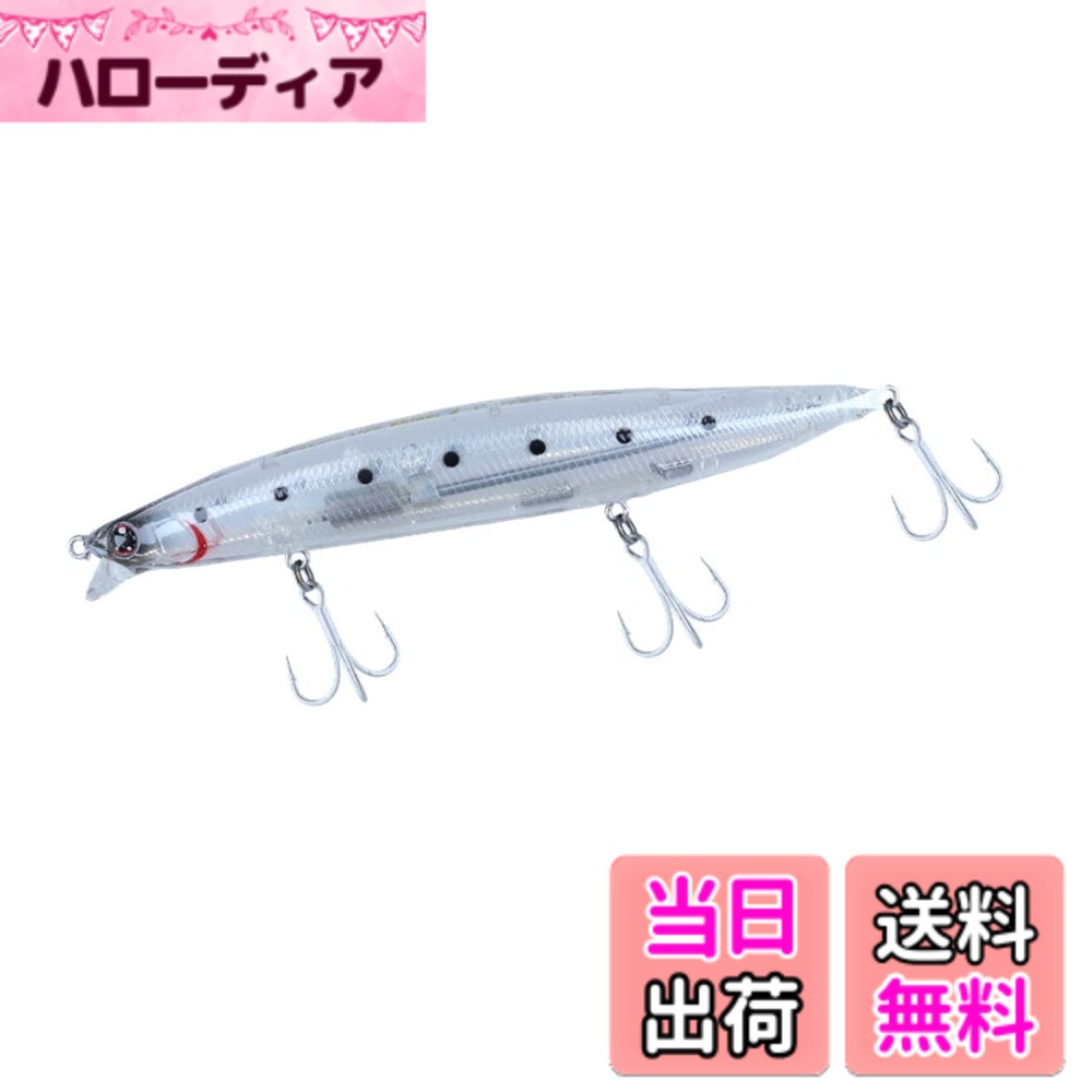 【送料無料】ダイワ(DAIWA) シーバスルアー ショアラインシャイナーZバーティスR140F-SSR クリアアデルケイムラシラス