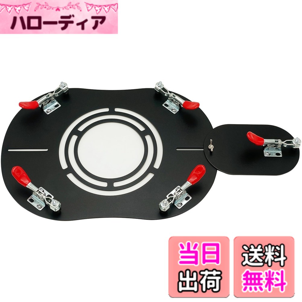 商品情報 商品の説明 主な仕様 【煙突口ガードの固定金具の角度改良】煙突口ガードの固定金具の角度と位置を変更することにより、煙突ガードの押しハンドルが煙突パイプから遠ざけられ、煙突パイプによって発生する熱が煙突口ガードの固定金具のシリコン部分を火傷するのを防ぎます【熱対策】煙突口ガードにより、煙突と布が直接触れることはないってわけです！煙突が固定され、テントが火傷するのを防ぎます。 より安全となります。 熱対策に優れている透かし彫りデザインをしていて、熱伝わりにくくなり、風通しの良くて熱を素早く排出することもできて、高温に心配する必要はありません【取り付けも簡単】テントの布部分にパチン挟むだけでセット完了です。位置の調整もとても便利です【軽量でシンプル】製品サイズは290×207×35mm(A4用紙サイズ)です。アルミ合金で作られ、アルマイト処理を施し、軽量化と耐久性を高め、重さはわずか420gで、薪ストーブを収納している袋にサッと入れて持ち運べます！軽量でコンパクト、持ち運び便利です【適用範囲】煙突口ガードの内穴径はφ90mmで、市販のφ80mm以下のサイズの煙突管に適合します。【固定ミニプレート】固定位置を拡張し、テント スリットの位置をより適切に固定できる、固定された固定ミニプレートを選択できます。 # 【送料無料】EnHike ストーブジャック 煙突口ガード テントプロテクター 煙突貫通 秋冬キャンプ 薪ストーブ 煙突用遮熱板(アルミニウム合金-ブラック1) 秋冬キャンプでの悩み、それは薪ストーブやテントの組み合わせによる事故や火傷。薪ストーブは暖かいのですが、煙突の熱がテントに影響を及ぼすことがあります。そこで、私たちの「EnHike ストーブジャック 煙突口ガード」が役立ちます。防止策を講じたいあなたの気持ちに共感します。 この煙突口ガードは、軽量で取り扱いやすく、煙突を通過する際の熱を効果的に遮断します。これにより、テントの布が焼けたり、被害が出たりすることを防ぎます。特に、冬の寒い日々に安全性を確保しながら快適なキャンプを楽しむことができるのが魅力です。 この商品を使えば、初心者からベテランまで、誰でも安心して薪ストーブを使用できるようになります。特に、テントの布と煙突の接触を避ける設計が施されているため、工夫されたデザインが安心の差を生み出します。あなたの安心なアウトドアライフに、ぜひ手を伸ばしてみてください。 さあ、あなたもこの煙突口ガードで快適で安全な秋冬キャンプを過ごしましょう。まずは詳細を確認してください。 ## 安全性を追求した設計 この煙突口ガードの最大の特徴は、安全性を十分に考慮した設計です。煙突ガードの固定金具の角度が改良されており、煙突パイプからの熱が固定金具のシリコン部分に直接影響しないよう工夫されています。これにより、火傷のリスクが大幅に低減されます。ユーザーが安心して利用できるように、機能性が追求されています。 また、煙突とテントの布が直接接触しないため、テントの火傷を防ぎ、安全性がさらに向上します。この設計は、火災のリスクを最小限に抑えるものであり、特に寒い秋冬のキャンプでは心強いパートナーとなるでしょう。 さらに、透かし彫りデザインが施されており、燃焼時の熱を効率よく排出します。これによって、過度な熱がかからず、テント内の快適さを保ちながら、外部の寒さからしっかりと守られます。快適なキャンプ生活のために、必要な機能がすべて整っています。 軽量なアルミニウム合金を使用しているため、持ち運びも簡単です。他のキャンプ用品と一緒にサッと収納できるので、収納スペースに困ることもありません。安全性と便利さを兼ね備えたこの煙突口ガードが、あなたのキャンプライフをより豊かにすることでしょう。 ## 取り付けの簡単さ 煙突口ガードの取り付けは非常に簡単です。テントの布部分にパチンと挟むだけでセット完了。特に、冬のキャンプでは寒さが厳しい中、迅速に取り付けできることはありがたいポイントです。煩雑な手順や工具は一切必要ありません。取り外しも容易で、どのテントでも簡単に利用することができます。 この製品は、設計段階から利用者の利便性を考慮して作られています。特に、位置調整が可能であるため、自分のテントに最適な場所でしっかりと固定できます。手軽さだけでなく、安心感も得られるため、キャンプ初心者の方にとっても不安要素が少なく、スムーズな設営を助けます。 また、煙突口ガードは固定ミニプレートを搭載しています。これにより、スリットの位置をより適切に固定することができるため、しっかりとした設置が可能です。不安定さを解消し、風の強い日でも安定した状態を保つための工夫がされています。 軽量でコンパクトなため、持ち運びも便利です。薪ストーブと一緒に袋に入れて、現地へ持参することができます。いざというときでも、重さを気にする必要がないため、女性の方や若者でも扱いやすいでしょう。手軽に取り入れることができるこの製品が、キャンプの楽しみを大きく広げることでしょう。 ## 仕様と適用範囲 「EnHike ストーブジャック 煙突口ガード」は、さまざまなテントや煙突に対応できる設計がされています。内穴径はφ90mmで、市販のφ80mm以下のサイズの煙突管に適合します。このため、一般的には広く流通している煙突に使用できるため、安心してお使いいただけます。 このように、幅広い適用範囲を持っているため、さまざまなキャンプシーンにおいて役立つことでしょう。特に、冬の寒い季節や悪天候の際にも、安心して利用できる設計がされているため、様々な環境下での使用が期待できます。 軽量のアルミ合金を使用し、アルマイト処理を施すことで耐久性が向上しています。特に厳しい環境でも安心して使えるため、長期間使用することができるのも大きな魅力です。キャンプ道具として必要な機能が詰まっており、長く使える投資です。 この煙突口ガードを取り入れることで、様々なデメリットを解消し、秋冬キャンプを安全かつ快適に楽しむことが可能になります。山を愛するユーザーにとって、ぜひとも手に入れたいアイテムとなることでしょう。 ## 使用上の注意・FAQ 「EnHike ストーブジャック 煙突口ガード」を使う際には、いくつかの注意点があります。一つ目は、取り付け位置を間違えないことです。適切な位置に設置しないと、煙突の効果を最大に活かせない場合があります。設置位置を再度確認することが重要です。 次に、温度管理にも注意が必要です。高温になる時間帯には、特に周囲のものに注意を払ってください。煙突ガード自体が高温になってしまうことがあるため、扱いには十分な注意を持って取り扱いましょう。 何か不明点があれば、カスタマーサポートまでお気軽にお問い合わせください。専門のスタッフがしっかりと対応いたします。自分に合った最適な利用方法を相談することで、さらに快適なキャンプ体験を得ることができます。 以上のように、使用条件や周囲の環境に注意を払うことで、この製品を最大限に活かし、安心できる秋冬キャンプを楽しむことができるでしょう。 ## まとめ - 安全性を考慮した設計で火傷リスクを低減する。 - 煙突との接触を防ぎ、火災のリスクを最小化。 - 取り付けが簡単で利用者に優しい設計。 - 幅広い適用範囲で、様々なテントや烟突に対応。 - 購入後のサポートも充実しているので安心。 この製品を使って、あなたのキャンプライフをより楽しいものにしましょう。冬場でも快適に過ごせる環境を提供します。あなたの次の冒険を応援するための一品です。