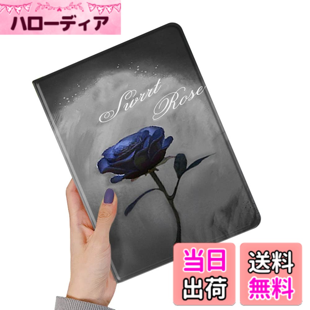 乐天商城 - 【送料無料】iPad6 iPad5 iPad Air Air2 ケース 花柄 Apple pencil 収納可能 ブック式 iPad 第6世代 第5世代 9.7インチ カバー 柄付き 可愛い レディース 柄物 イラスト 印刷 プリント (Color K)