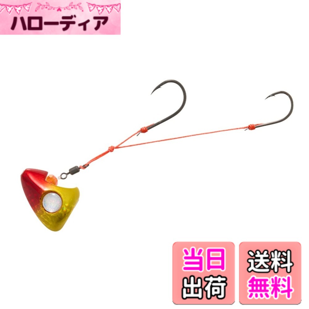 【送料無料】ダイワ(DAIWA) タイテンヤ 紅牙遊動テンヤSS 2WAY 30号 レッドゴールド