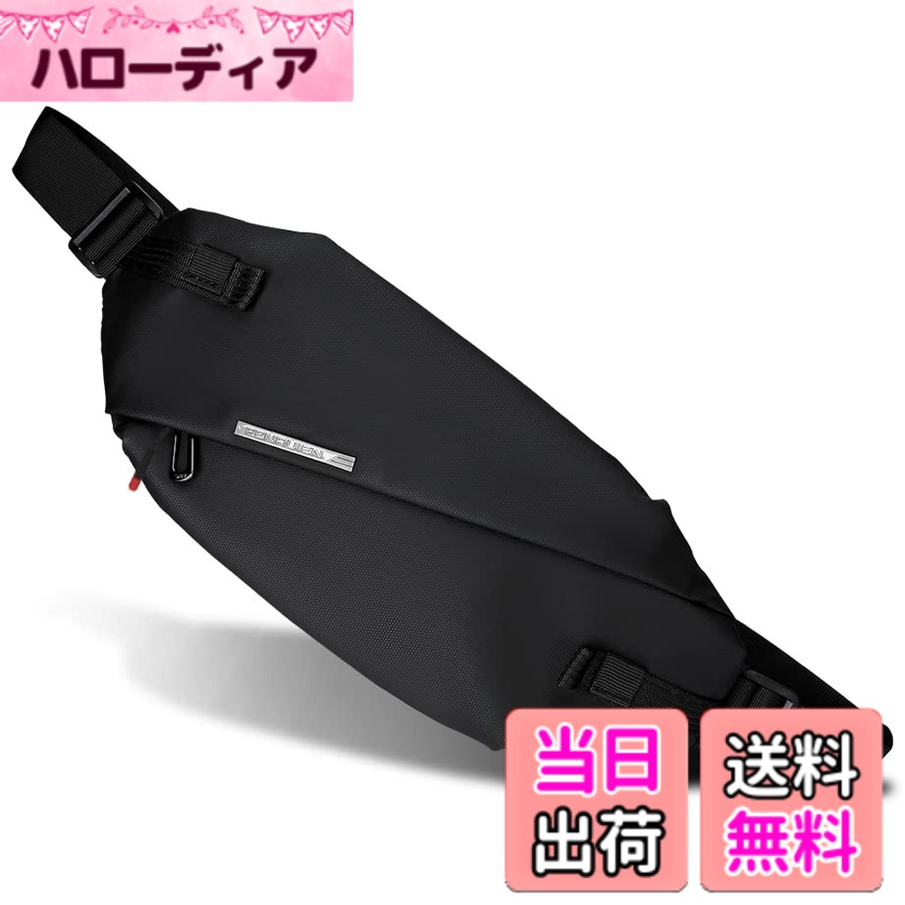 【送料無料】FENRUIEN ショルダーバッグ メンズ 斜めがけ ボディバッグ 小さめ ウエストポー ...