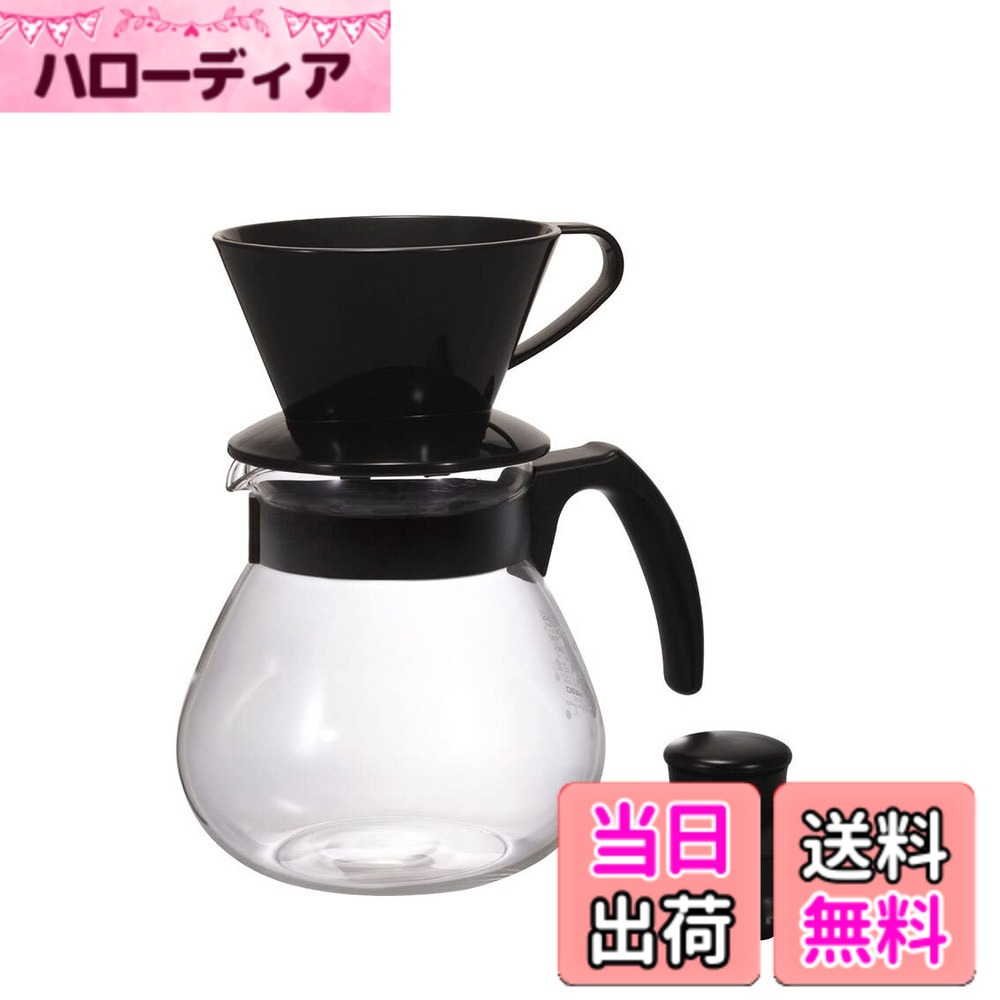 【送料無料】HARIO (ハリオ) テコ コーヒードリッパーセット 1,000ml コーヒーサーバー TCDN-100-B hellodear-10998180 ハローディア楽天市場店 パッケージ画像