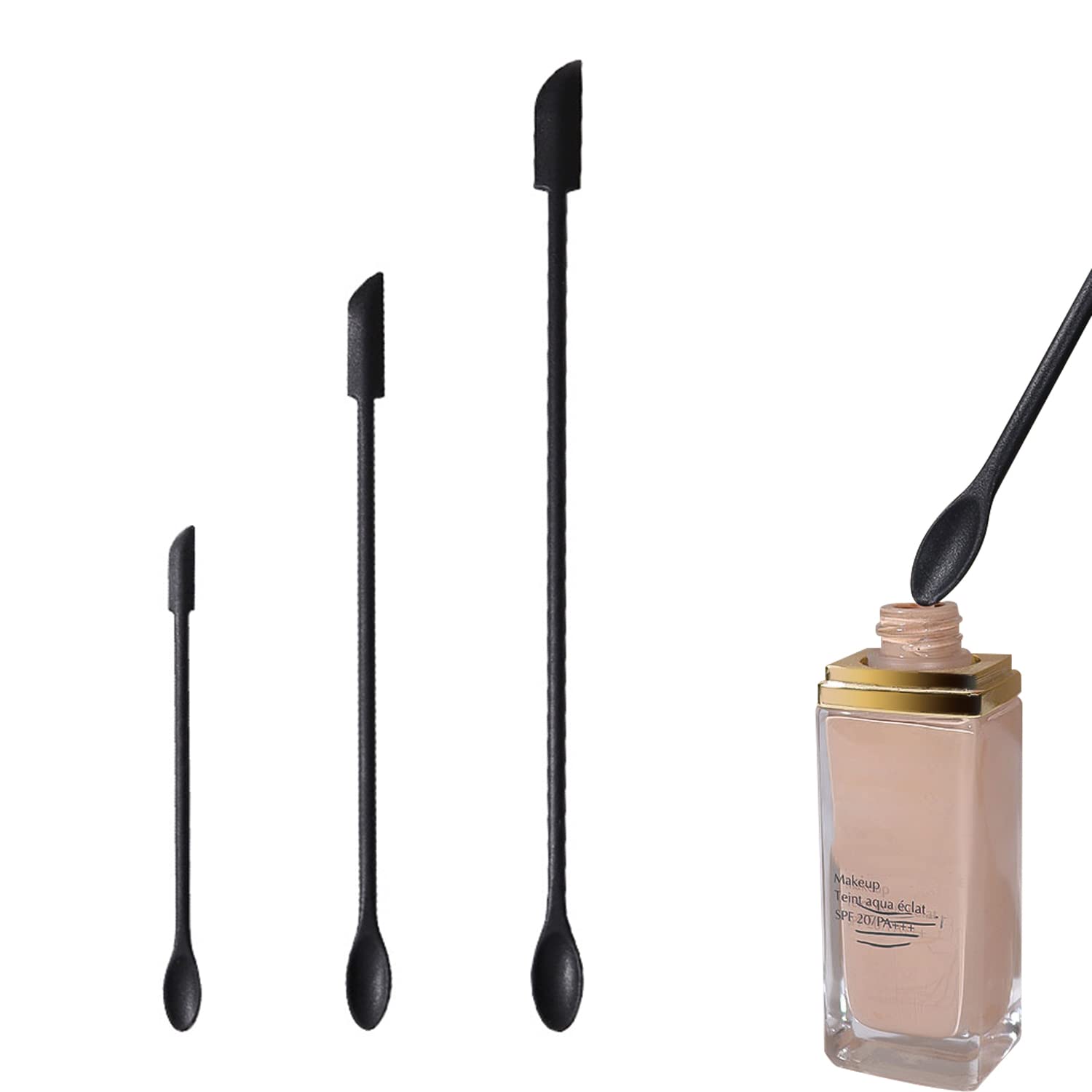 【送料無料】nalaina スパチュラ【3個セット】スパチュラ 化粧品ツール 料理用シリコンヘラ 化粧品用 クリーム DIY 携帯用 化粧品スプーン 製菓用品 旅行用品