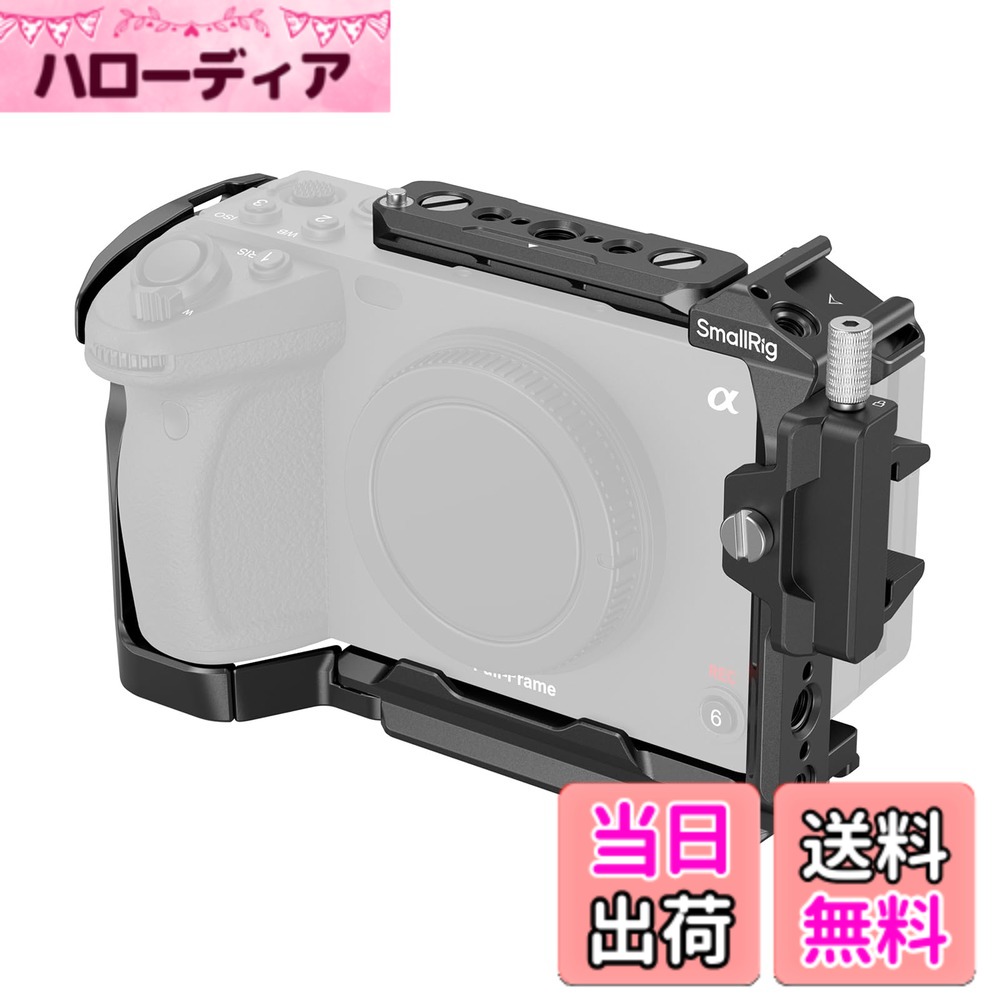 【送料無料】SmallRig Sony FX3 / FX30専用ケージ NATOレール、1/4”-20 ネジ、HDMI...