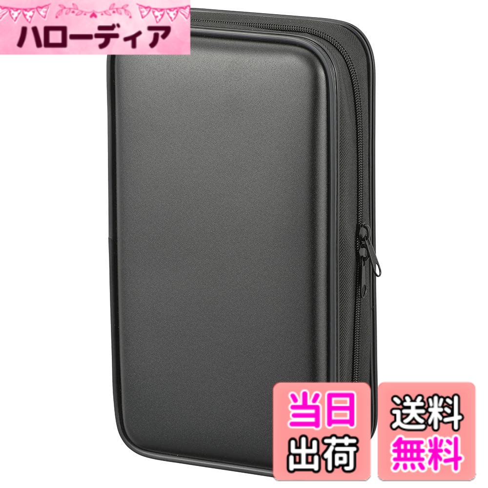 商品情報商品の説明●Blu-rayやCDやDVDが収納できるブックタイプケース ●セミハードタイプ ●ブルーレイディスクに最適な凹凸の少ない不織布を採用 ●ディスク96枚収納 ●ディスクの飛び出しを防ぐストッパー付き ●ケースを開けやすいダブルファスナー主な仕様 【 特 長 】　◆Blu-rayやCDやDVDが収納できるブックタイプケース　◆セミハードタイプ◆ブルーレイディスクに最適な凹凸の少ない不織布を採用　◆ディスク96枚収納　◆ディスクの飛び出しを防ぐストッパー付き　◆ケースを開けやすいダブルファスナー【 仕 様 】　◆本体サイズ：（約）幅170x高さ290x奥行80mm　◆本体質量：約370g　◆主な素材：PVC、PP、不織布、厚紙