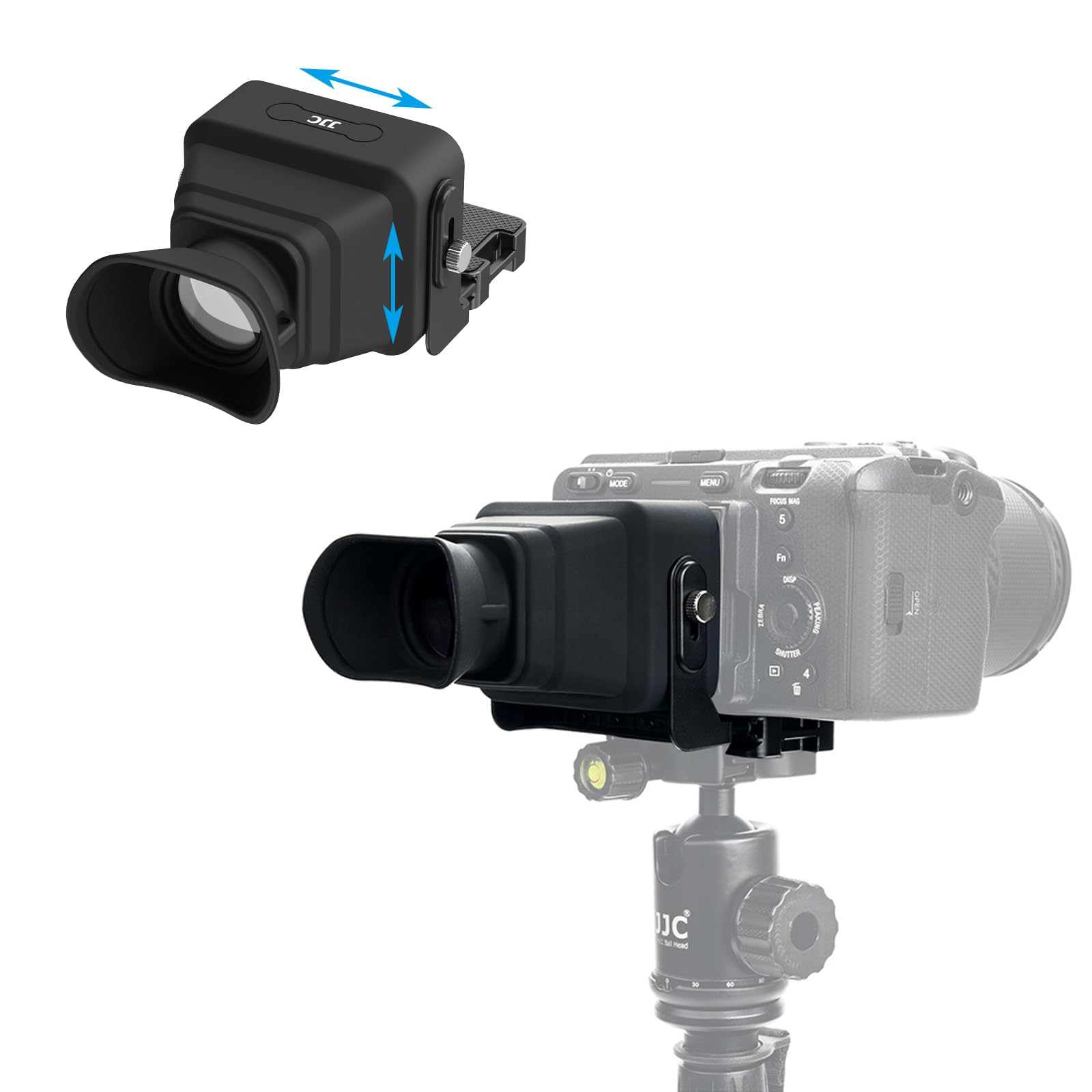 【送料無料】JJC LCD ビューファインダー 3.0X LCDスクリーン拡大 Sony FX30  ...