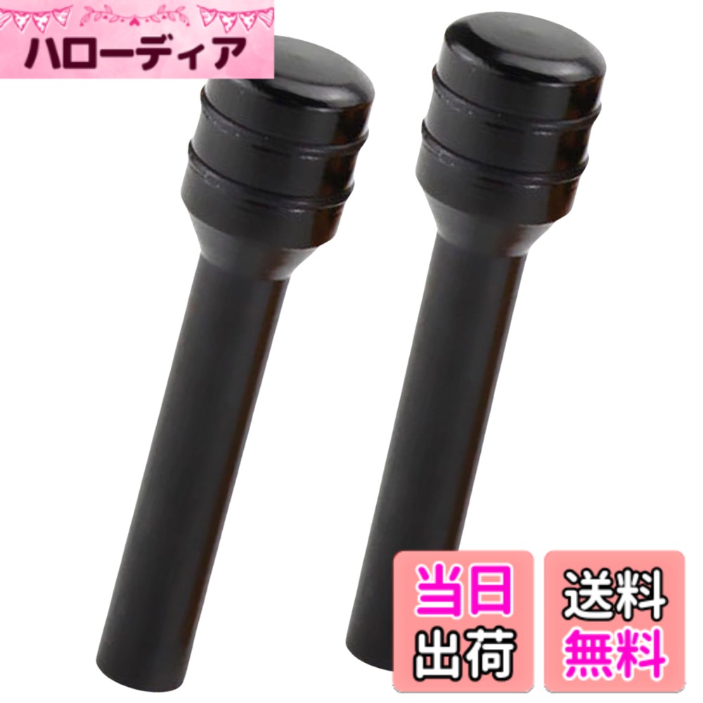 【送料無料】HTharros ドアロックピン スズキ ジムニー 汎用 ドアロックノブ ピン 自動車 アルミ合金 軽自動車 軽トラ カスタム パーツ 交換 部品 2個 黒