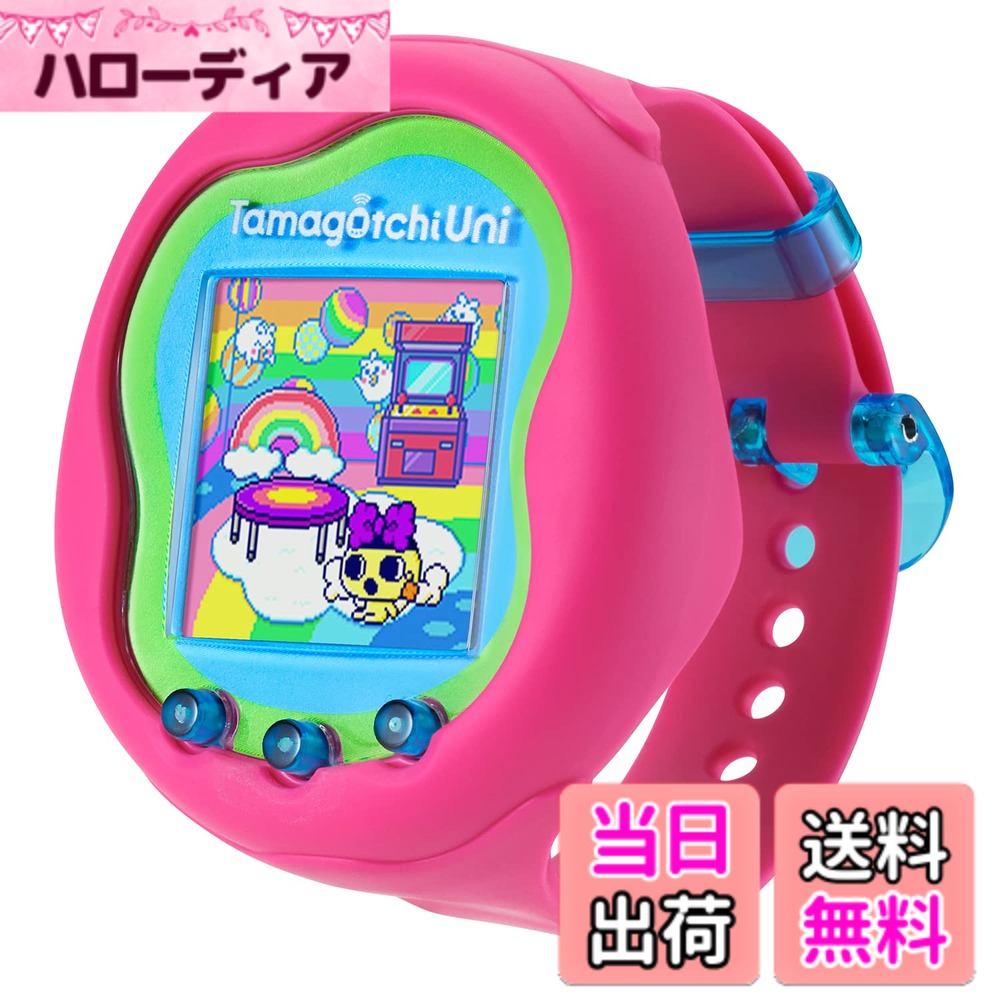 Mobile Phone - 【送料無料】バンダイ(BANDAI) Tamagotchi Uni Pink 対象年齢 6才以上【日本おもちゃ大賞2023コミュニケーショントイ部門大賞】【2023年日経優秀製品・サービス賞・日経MJ賞受賞】