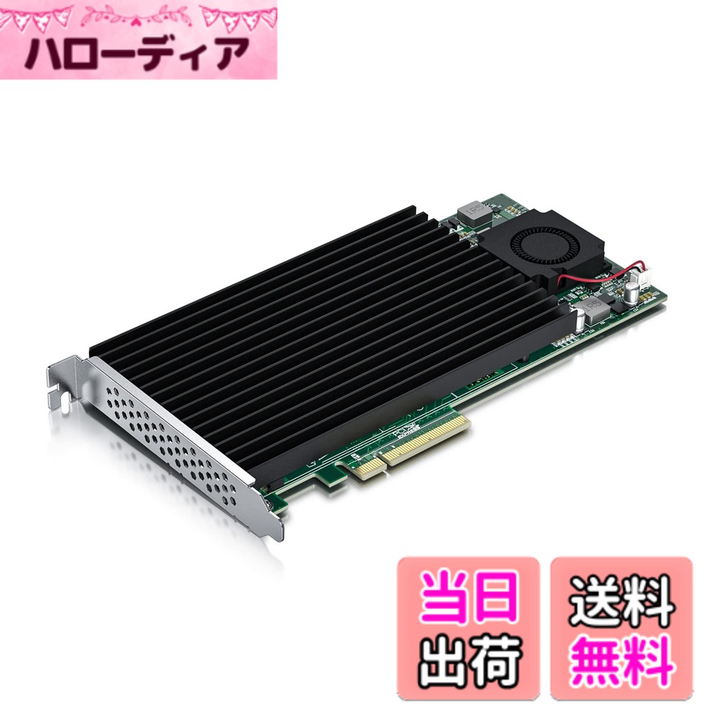 【送料無料】10Gtek U.2 SSD, X8, (4) M.2(M...(2.0)