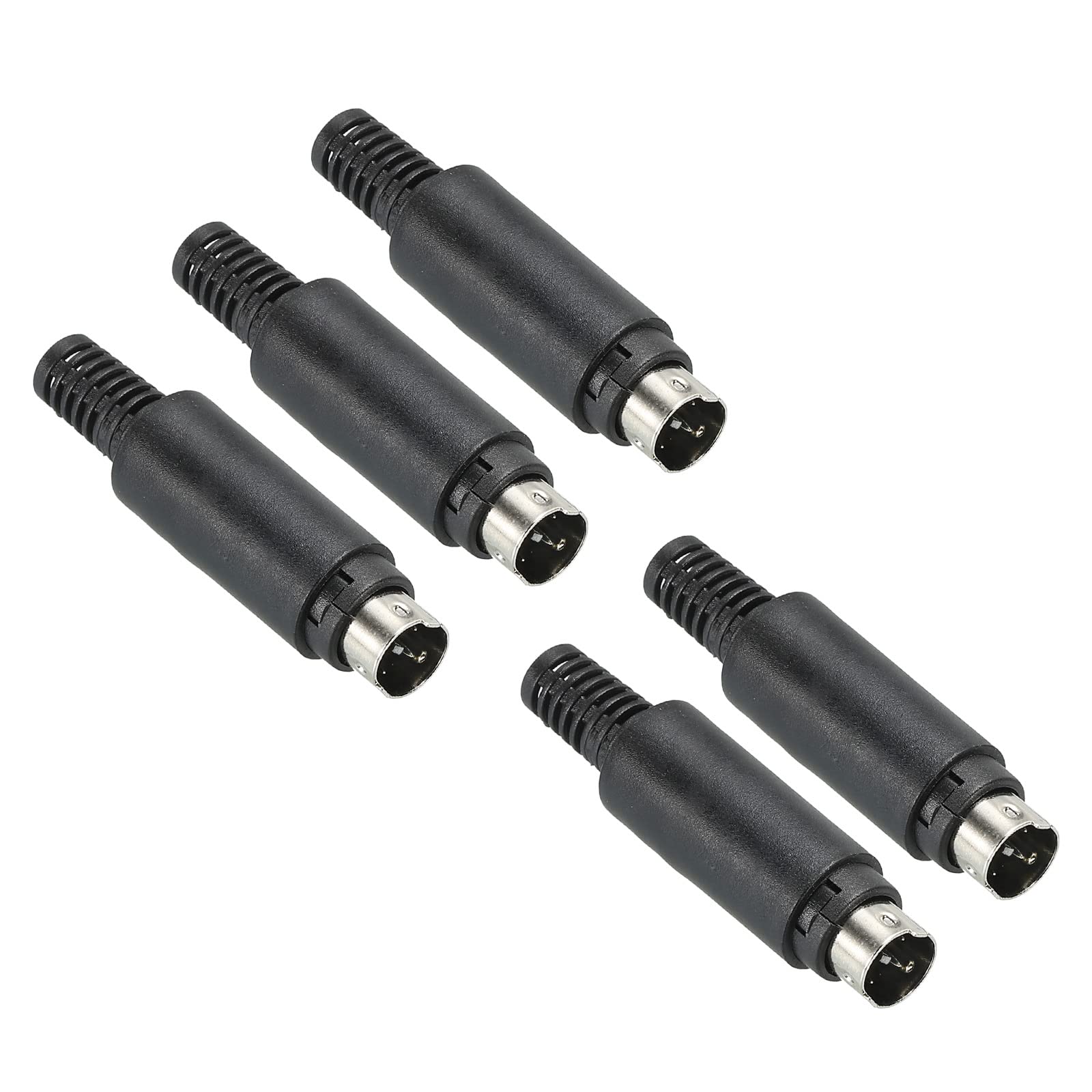 【送料無料】PATIKIL S-ビデオプラグ DIN ミニオスソケット 3ピン 信号伝送 テレビ D ...