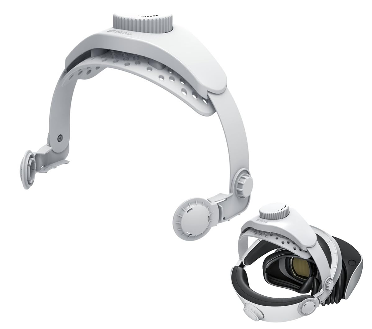 【送料無料】SHEAWA PS VR2用ヘッドストラップ 頭への負担を軽減 ヘッドバンド 角度調整 装着簡単 アクセサリー Playstation VR2用