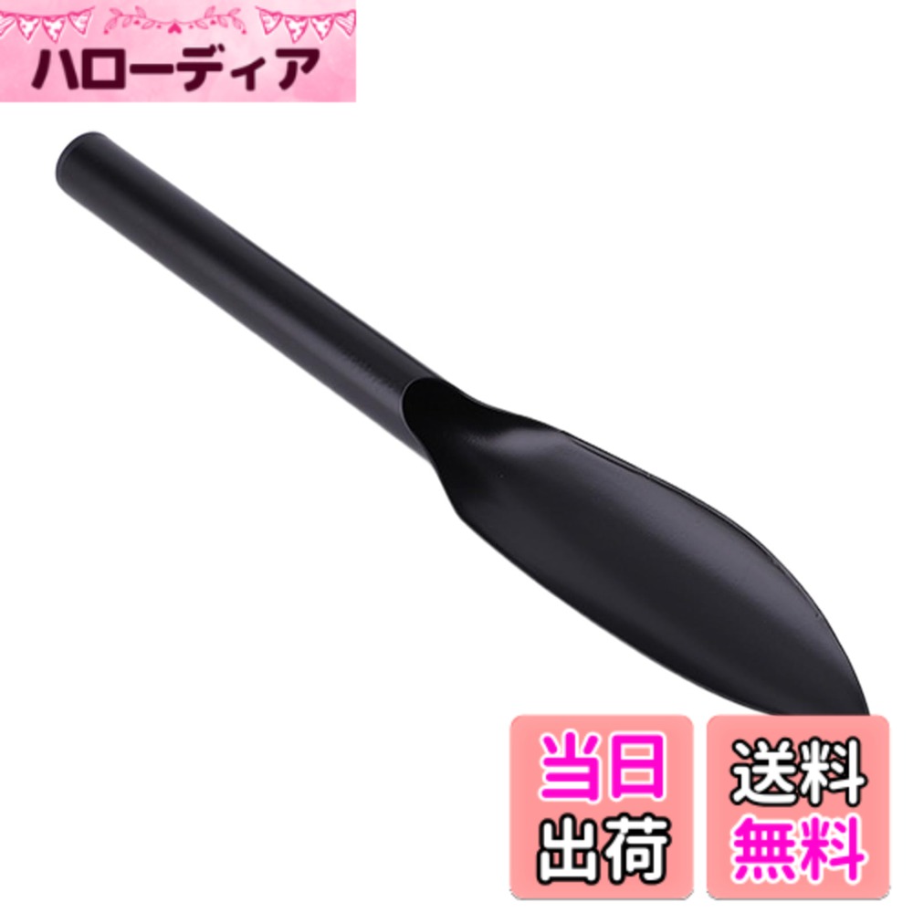 Rakuten - 【送料無料】KALOLINNA ガーデニングツール スコップ 園芸用品 ステンレス製 短柄シャベル 移植栽培 草抜き 庭園作業 多用途 小型ガーデンシャベル 耐久性 滑り止め (尖頭)