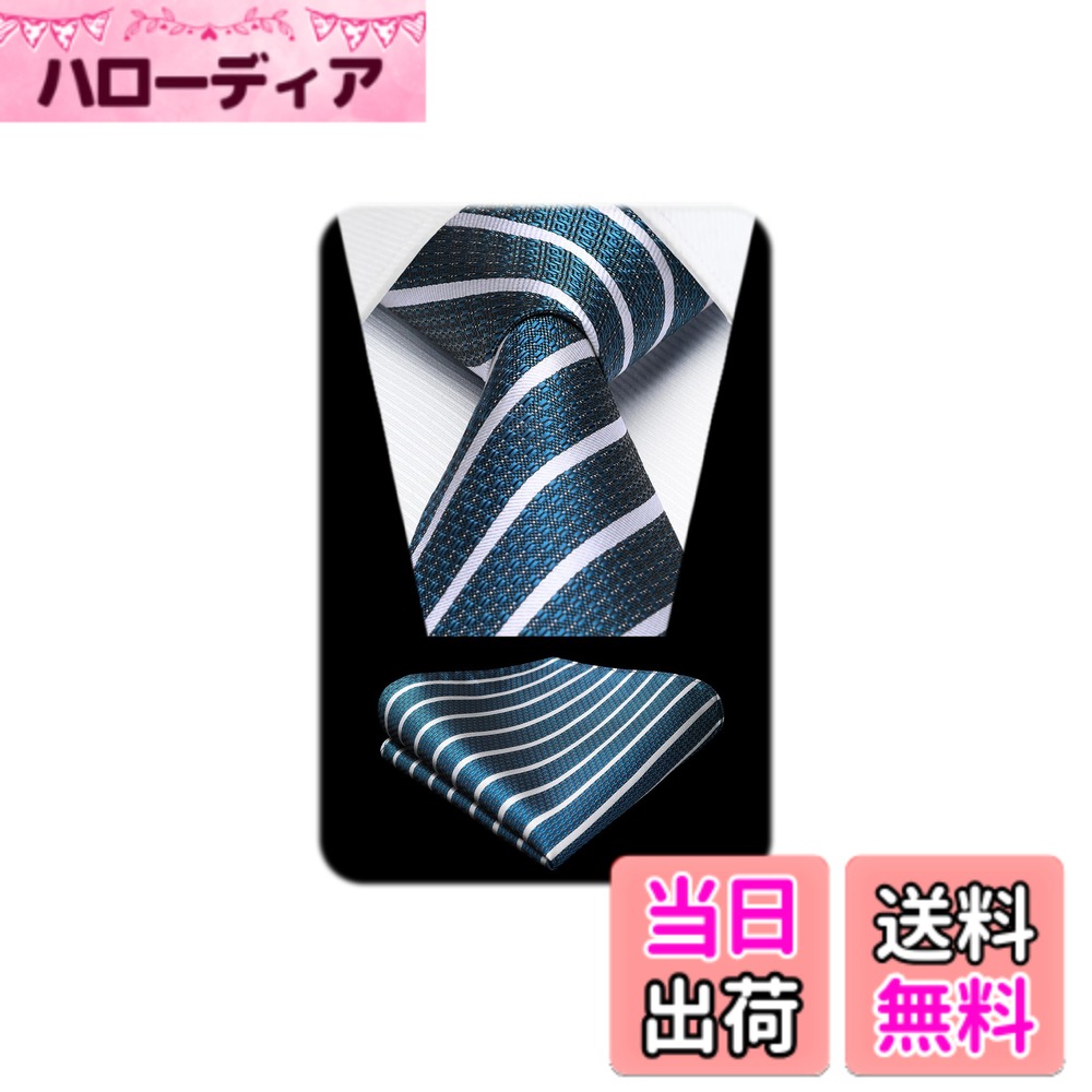 【送料無料】[HISDERN] ビジネス ネクタイ メンズ フォーマル ネクタイ ストライプ...