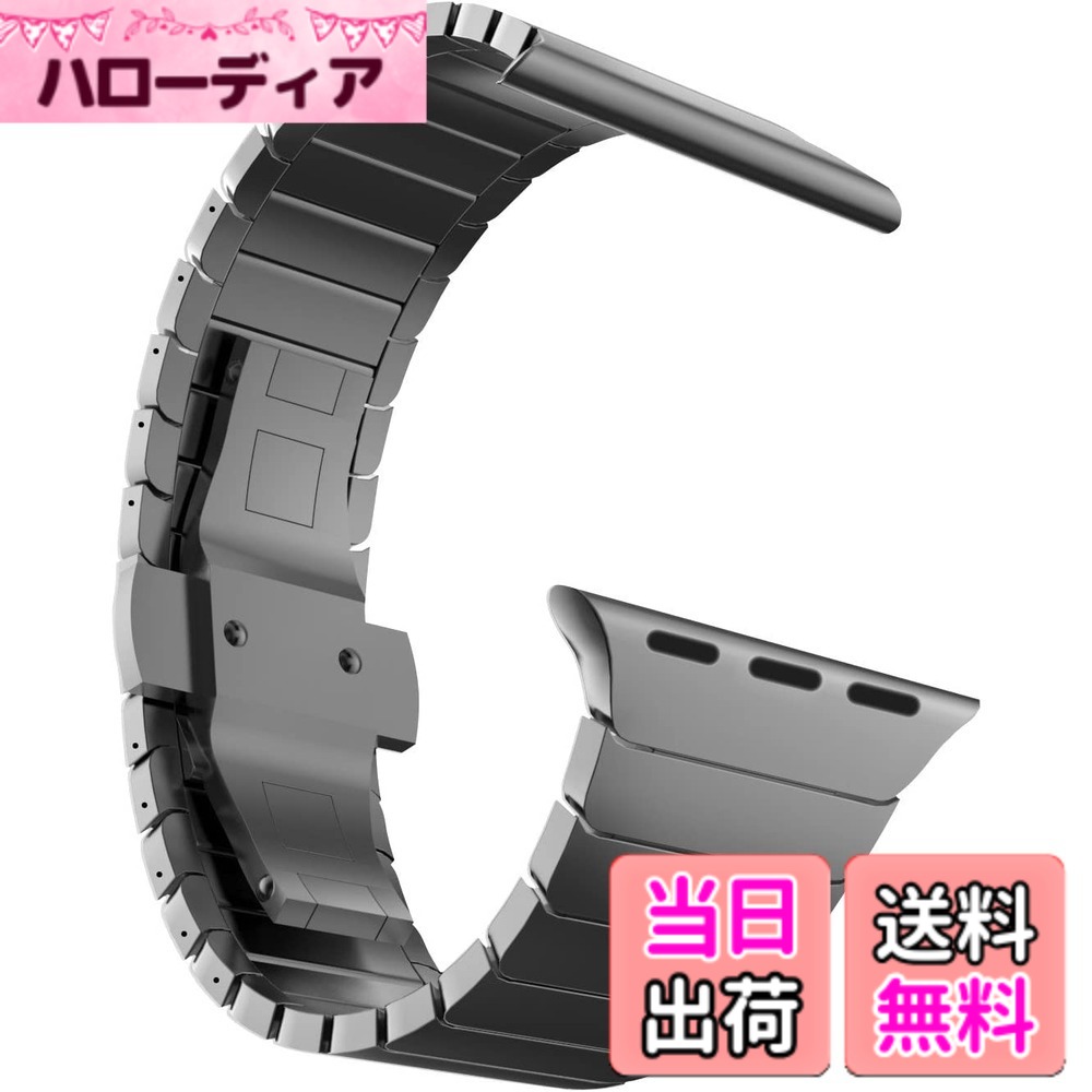 【送料無料】MaKTechステンレススチール金属のリンクブレスレットバンドに対応しますと互換性があるApple Watch シリーズ 11/10/9/8/7,Ultra 3/2/1,SE 3/2/1 [2025] (46mm/45mm/44mm/49mm,スペースグレー)