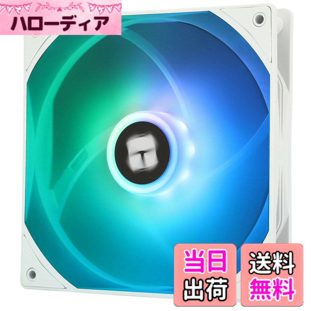 【送料無料】Thermalright TL-C14CW-S ケースファン高性能クーラーファン 1500RPM、 S-FDB ベアリング付き 4 ピン PWM 冷却ファン(140mm,ARGB)