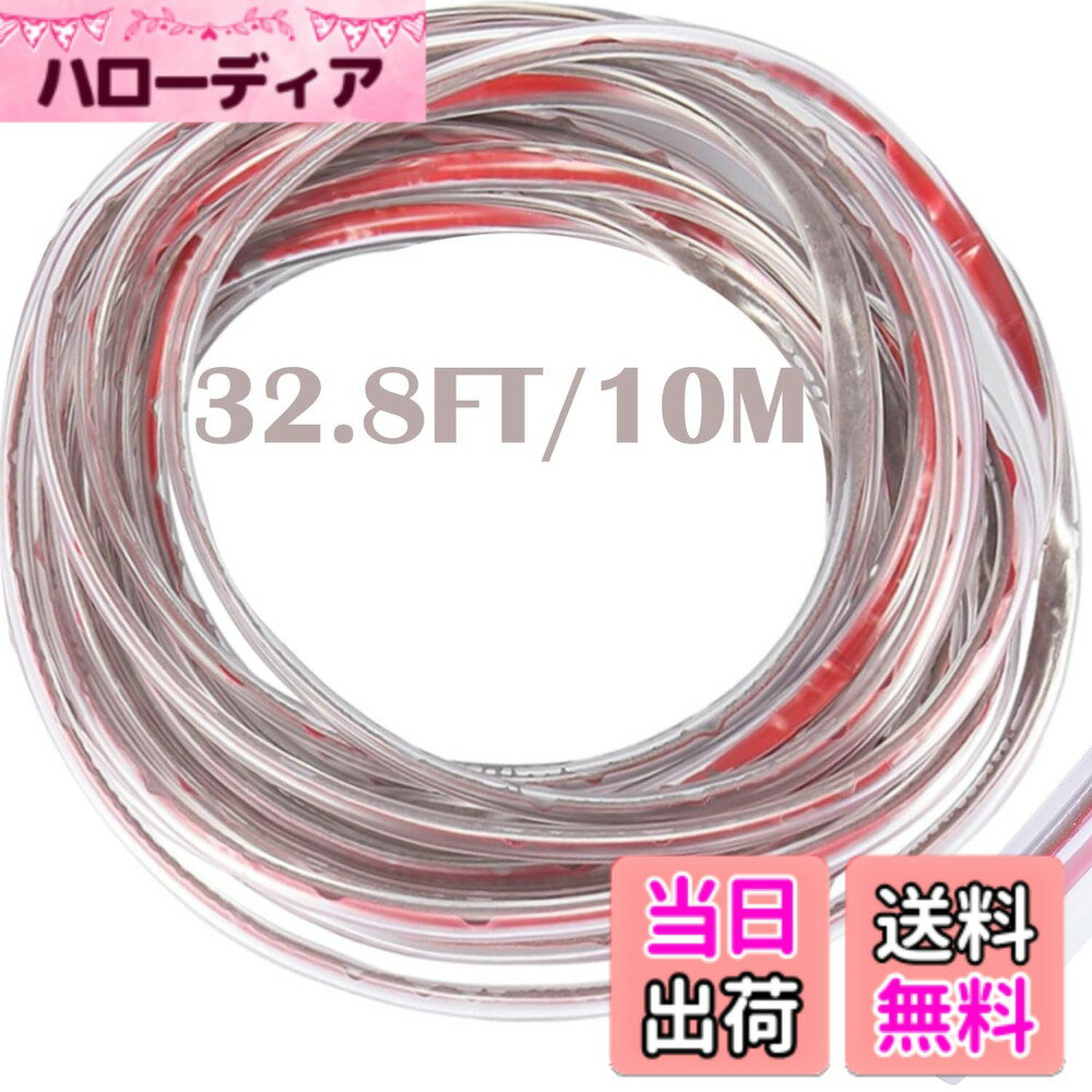 【送料無料】ドアプロテクター車、CTRICALVER U字型 PVC ドアエッジガード、車ドアエッジプロテクター、 ドアエッジモール、 SUVセダンMPVおよびほとんどのモデル用 (10M, 透明)