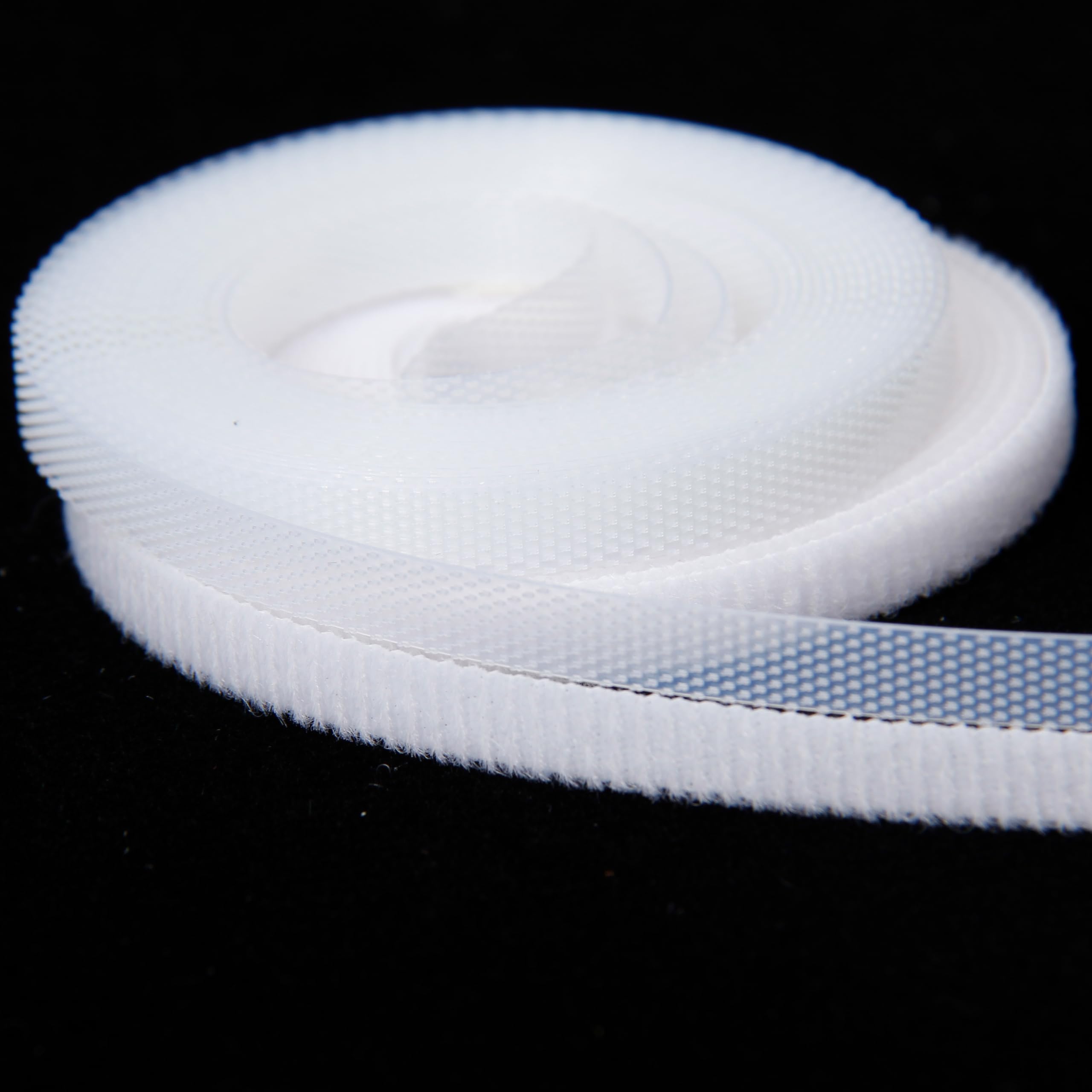 【送料無料】極薄 柔らかい 非常に狭い 幅約6mm長さ約3m ベルクロ 手縫い ドール 面ファスナー ...