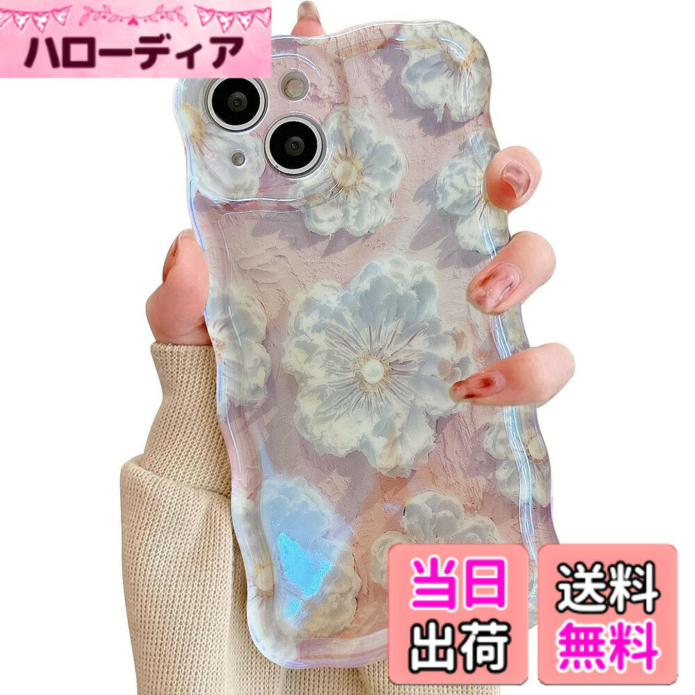 【送料無料】QLTYPRI iPhone 13 Pro 用 ケース TPUカバー おしゃれ 韓国 可愛い 花...