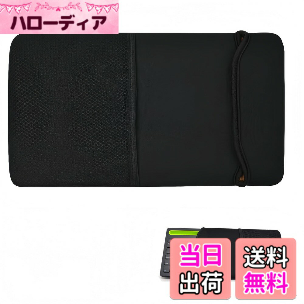 【送料無料】Kuymquat ロジクール Logicool K380 K380S K480 ワイヤレス キーボードケース Bluetooth キーボード収納ケース 互換品 キーボード ワイヤレス マウス M350S Arteck HB030B ワイヤレス キーボード 収納ケース ネオプレン製 小型軽量 黒 (ケースのみ）