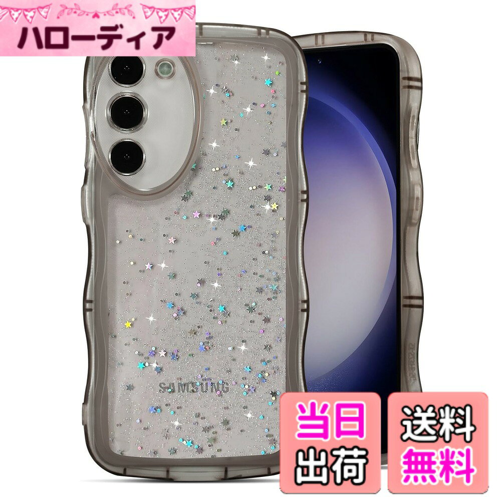 【送料無料】QLTYPRI Galaxy A54 5G ケース クリア TPU カバー ウェーブ おしゃれ ...