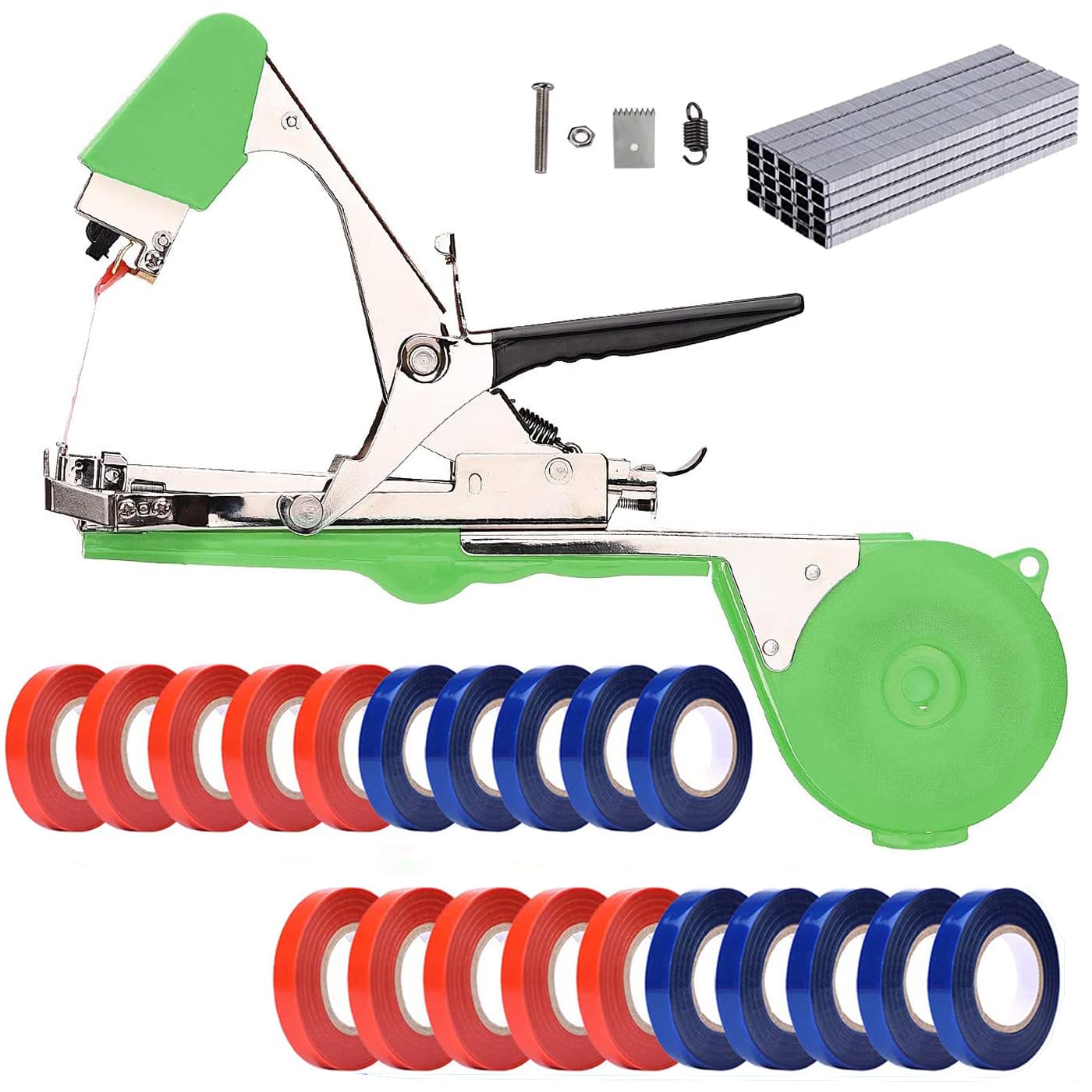 【送料無料】Breezliy誘引結束機 園芸用 荷締機 農園 家庭菜園 果樹用 片手 固縛 軽量 簡単 日本語取扱説明書付き（アップグレード・アイテム）購入時に私たちのブランドBreezliy 店舗名を確認しますLuckapple 正規品 品質が優れていて 日本国内で出荷して 配送時効がも