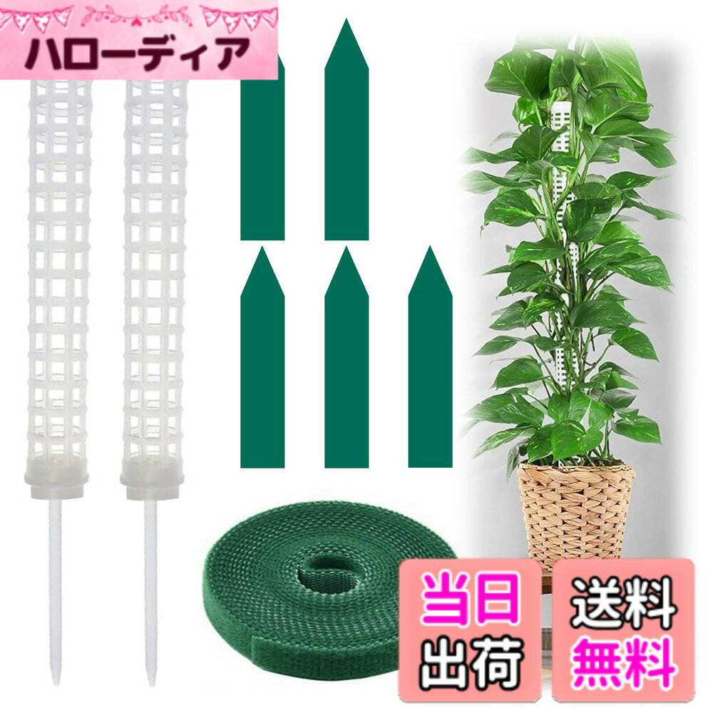 商品情報商品の説明商品の説明 .. 安全警告 この商品は鋭い先端を持っています。挿入や取り外しの際は注意してください。また、この商品はプラスチック製です。正しい廃棄方法でご利用ください。主な仕様 【商品仕様】植物支柱*2本、マジックテープ*1巻、付箋*5　支柱サイズ：長さ25 cm　商品素材：ABSbr【使用簡単】前端の尖った部分を土に差し込み、藤条植物と倒伏しやすい植物を固定可能、それは植物の葉が垂直に成長することを確保し、外観をきれいに秩序立てています。【耐久性抜群】高品質のABS素材で作られ、植物に危害がない、環境に優しいです。 長く使っても風化せず、耐久性も抜群、長い時間で使えます。【適用範囲】蘭、藤などの藤条植物と倒伏しやすい植物に最適用です。植物を支柱に巻きつけることで、より美しく成長させることができます。【品質】弊社の商品は30日間の品質があり、万が一商品に不具合があった場合ご連絡いただければ速やかに対応させて頂きます。