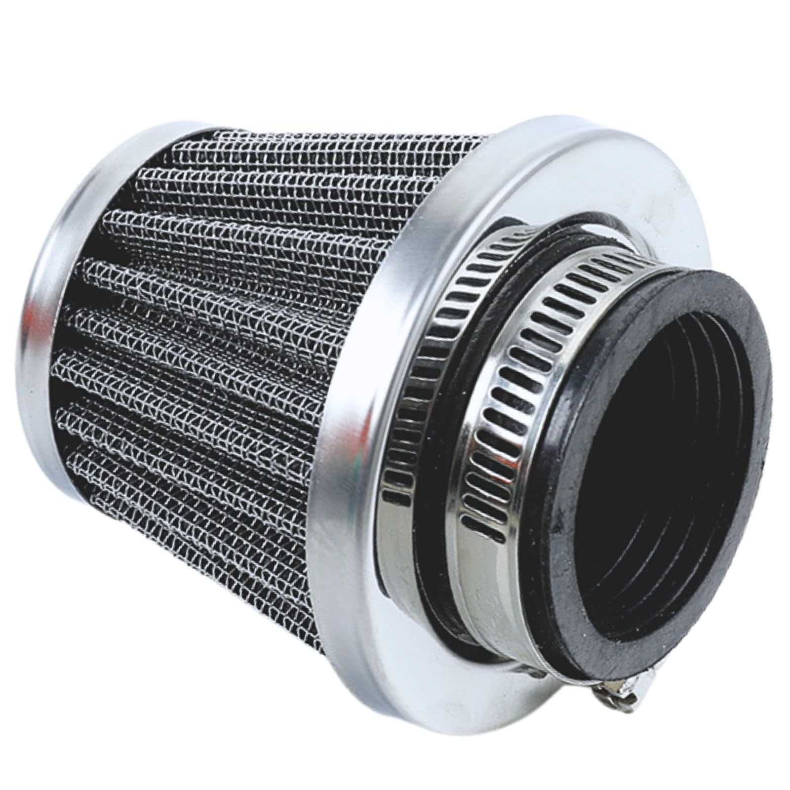 【送料無料】CHASO パワーフィルター エアフィルター バイク オートバイ スクーター 原付 汎用 ステンレス メッシュ エアクリーナー ストレート 35mm 1個