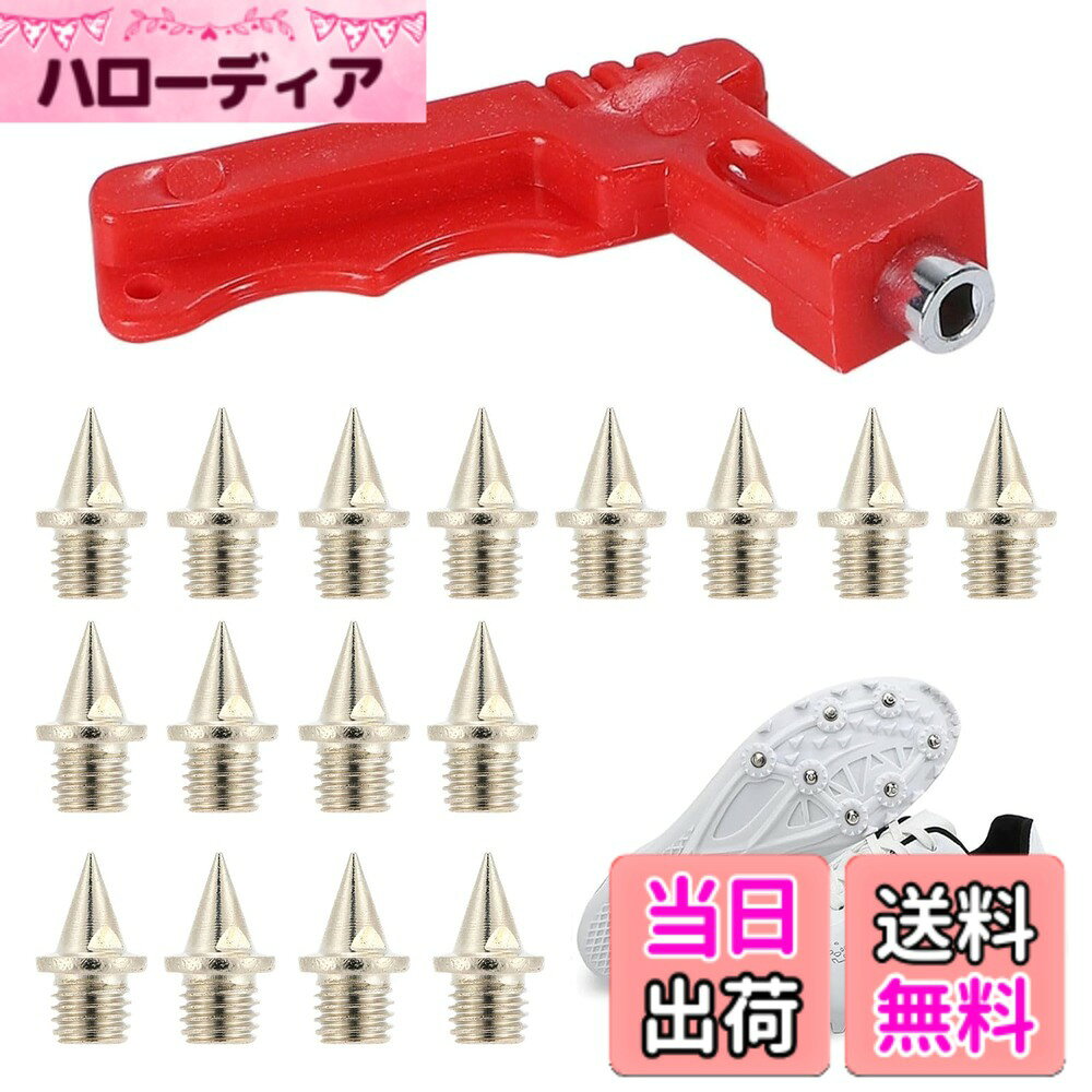 【送料無料】TVETE 陸上スパイクピン ニードルピン5*7mm 【 16個+取付用ハンドル】交換用 シューズ スパイク 陸上 競技 短距離スプリント用