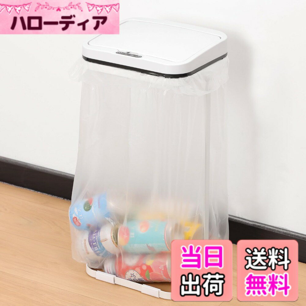 【送料無料】【自動センサーxゴミ袋ホルダー】20-30L対応 ゴミ袋ホルダー 蓋付き 自動ゴミ箱 電 ...