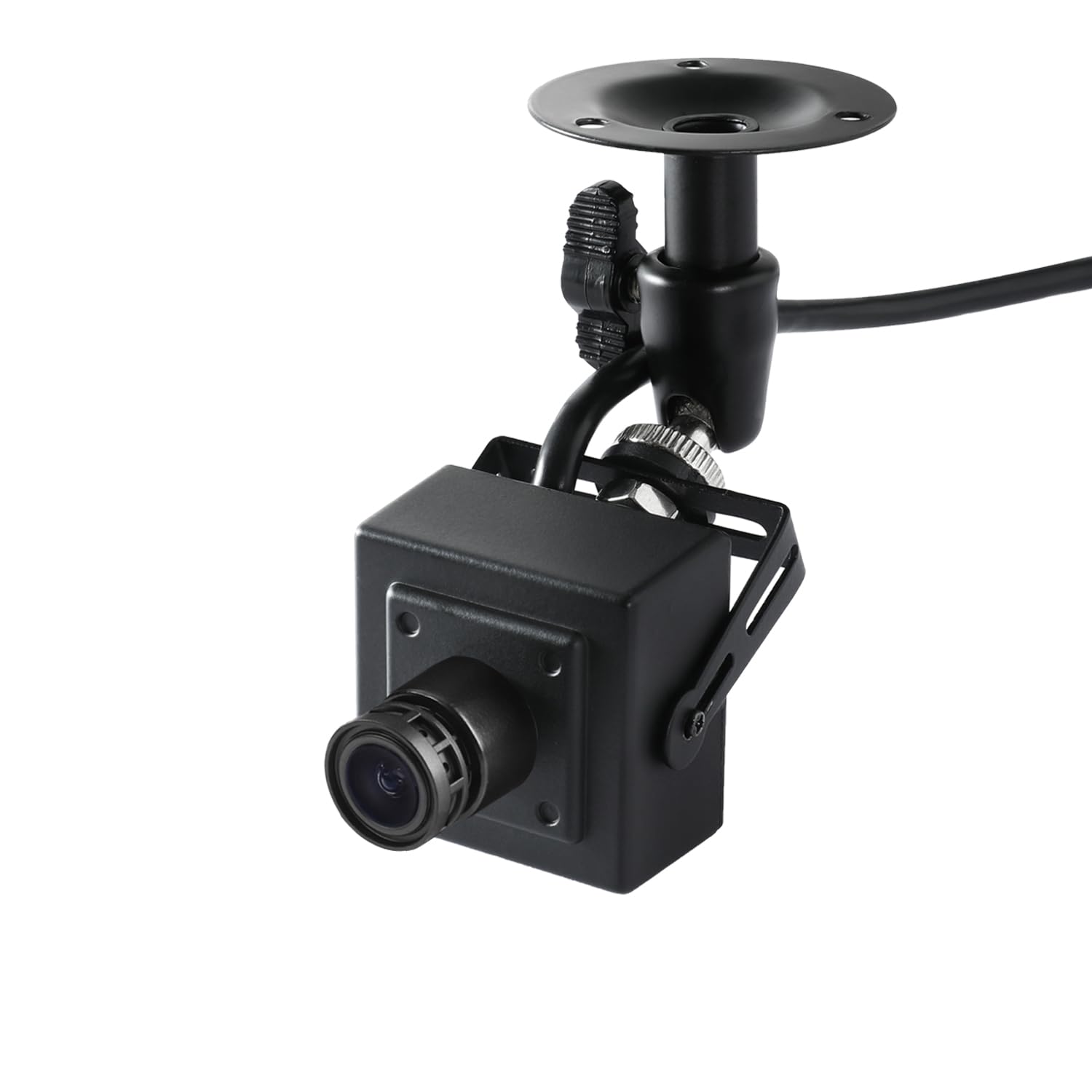 【送料無料】REVODATA 5MP POE ミニ IP カメラ、360 度調整可能マウント、UltraHD 屋内小型セキュリティ カメラ 3.6mm レンズ (75° FOV)、モーション検出、H.265/H.264、スマートフォン/PC アプリ (I706ZJ-P-TS)