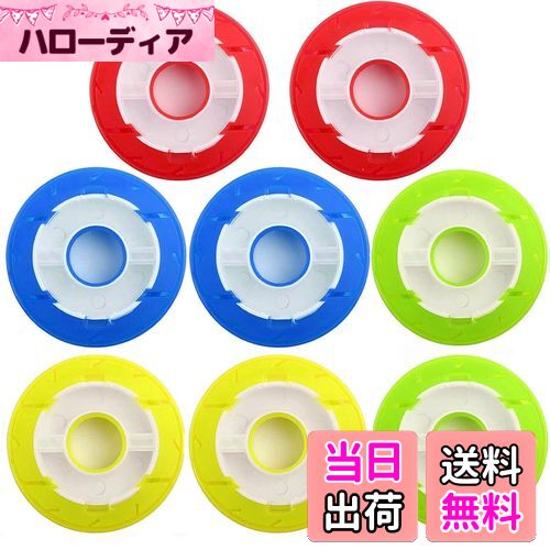 【送料無料】DFsucces 仕掛け巻き スプール シリコン 釣りライン巻 釣り糸ボビン 釣り糸保護収納、釣り..