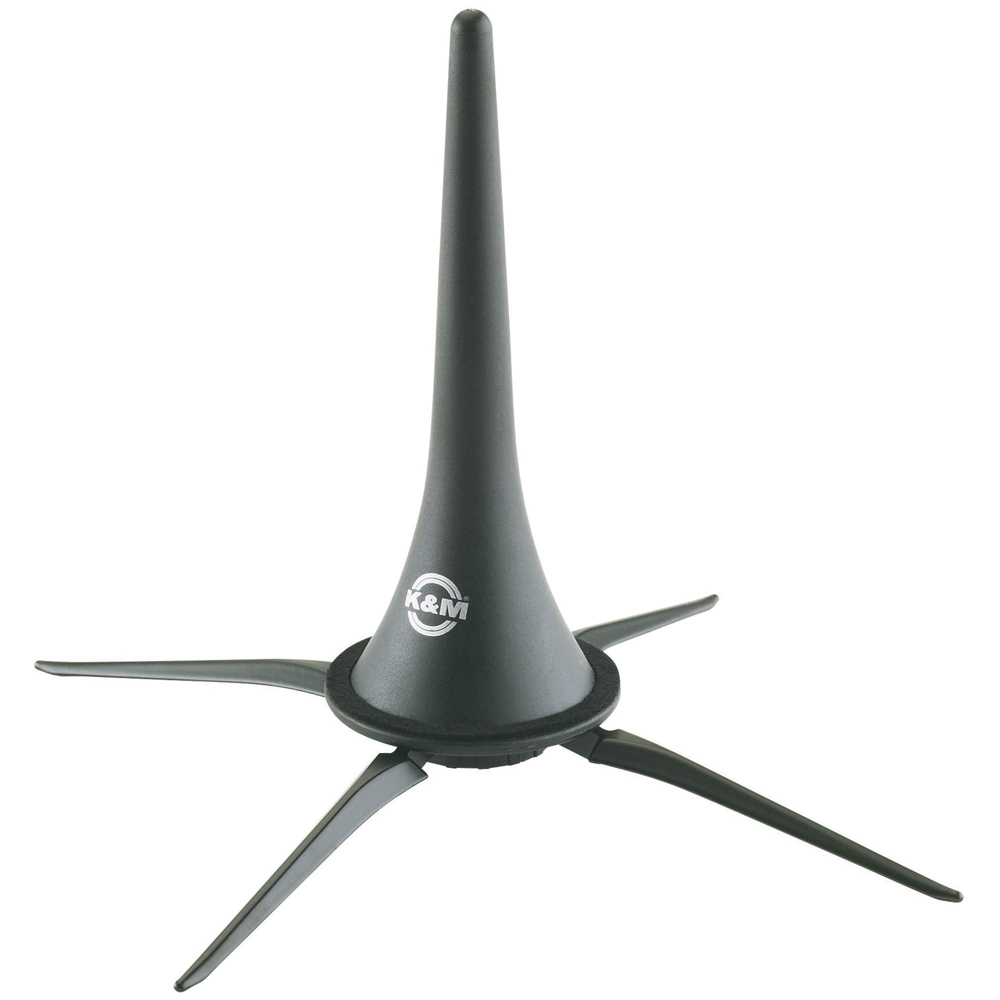 【送料無料】K&M クラリネットスタンド ベル収納タイプ ST15222 色：ブラック