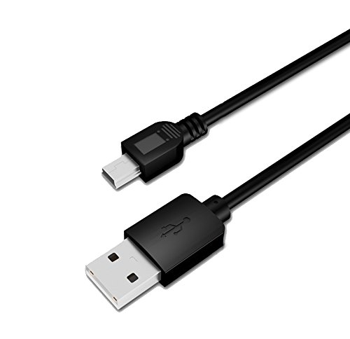 MaxLLTo USB Pc / Dc電源+データケーブルコードfor Canon CanoScan LiDE 100 110 200 210スキャナ 色：ブラック