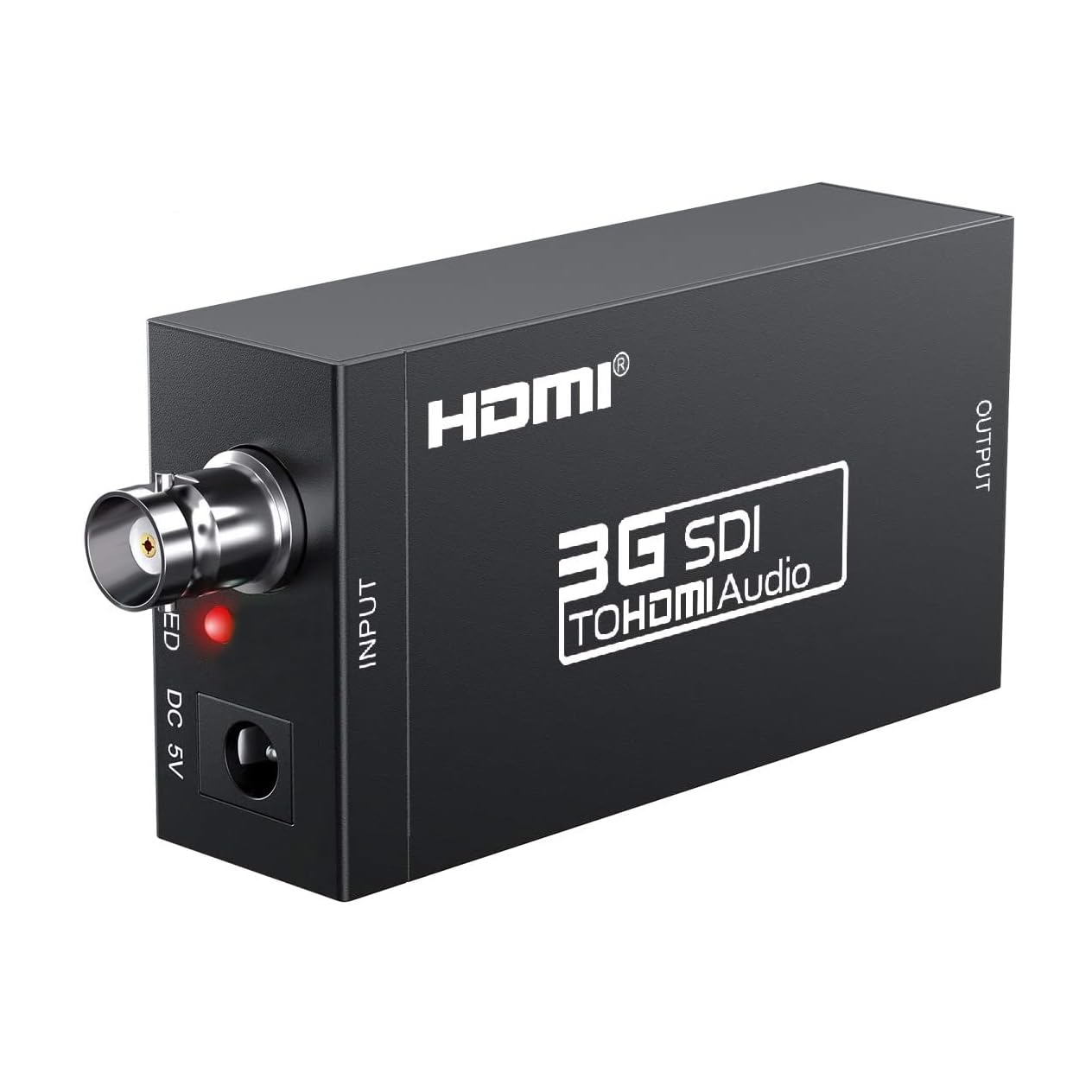 BLUPOW SDI to HDMI コンバーター 3G-SDI/HD-SDI/SD-SDI to HDMI変換器 sdi hdmi 変換 sdi-hd 変換 1080P対応 ESD保護機能搭載 VA06 色：SDI to HDMI、サイズ：SDI to HDMI