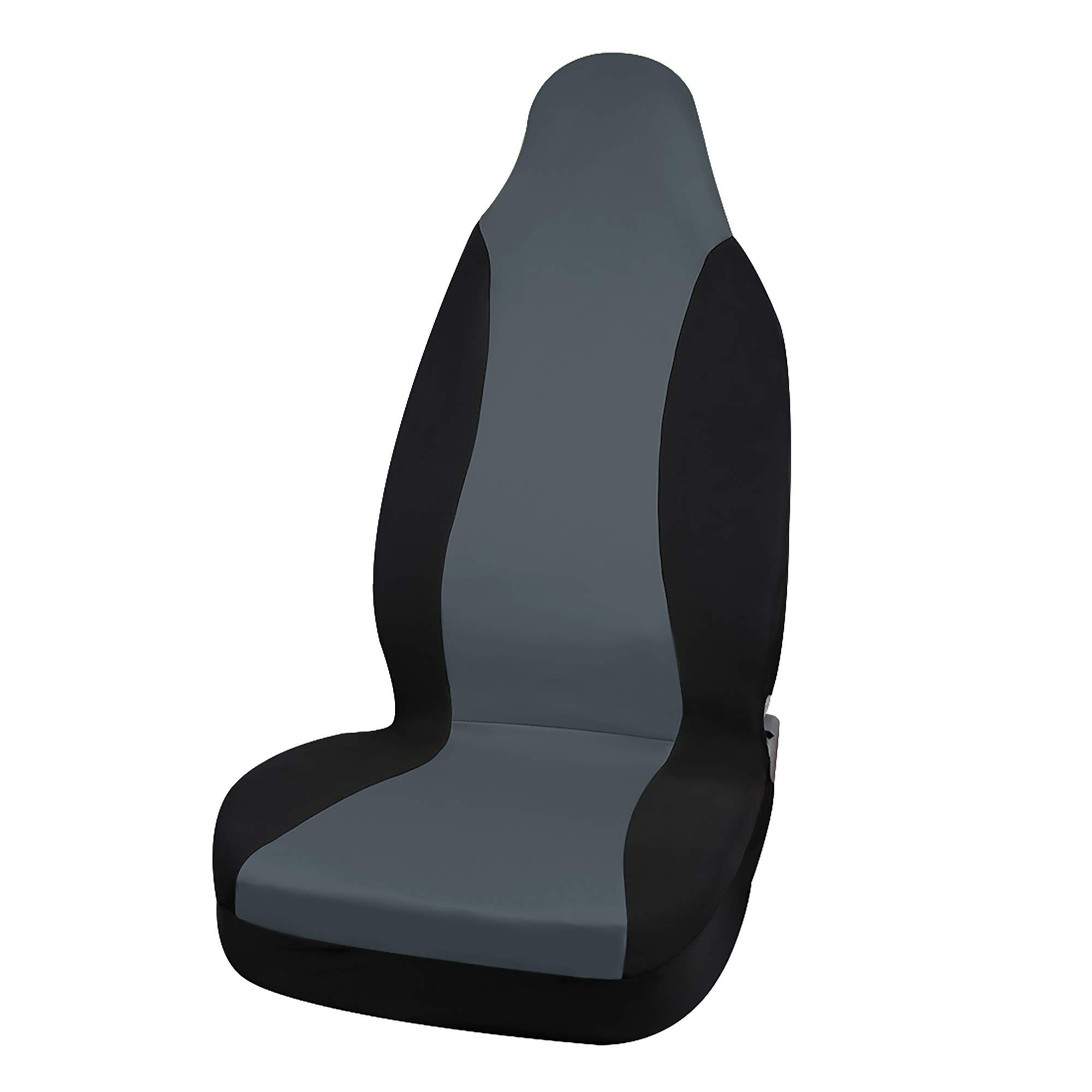 【送料無料】uxcell ハイバックシートカバー 自動車用シートカバーセット シートプロテクターシート 1個入り 色：グレー