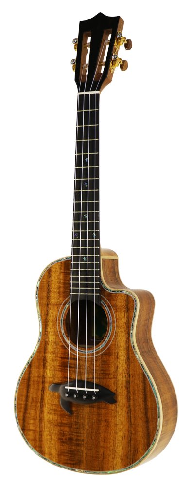 【送料無料】BIG ISLAND UKULELE 色：ハワイアンコア、サイズ：テナー/カッタウェイ