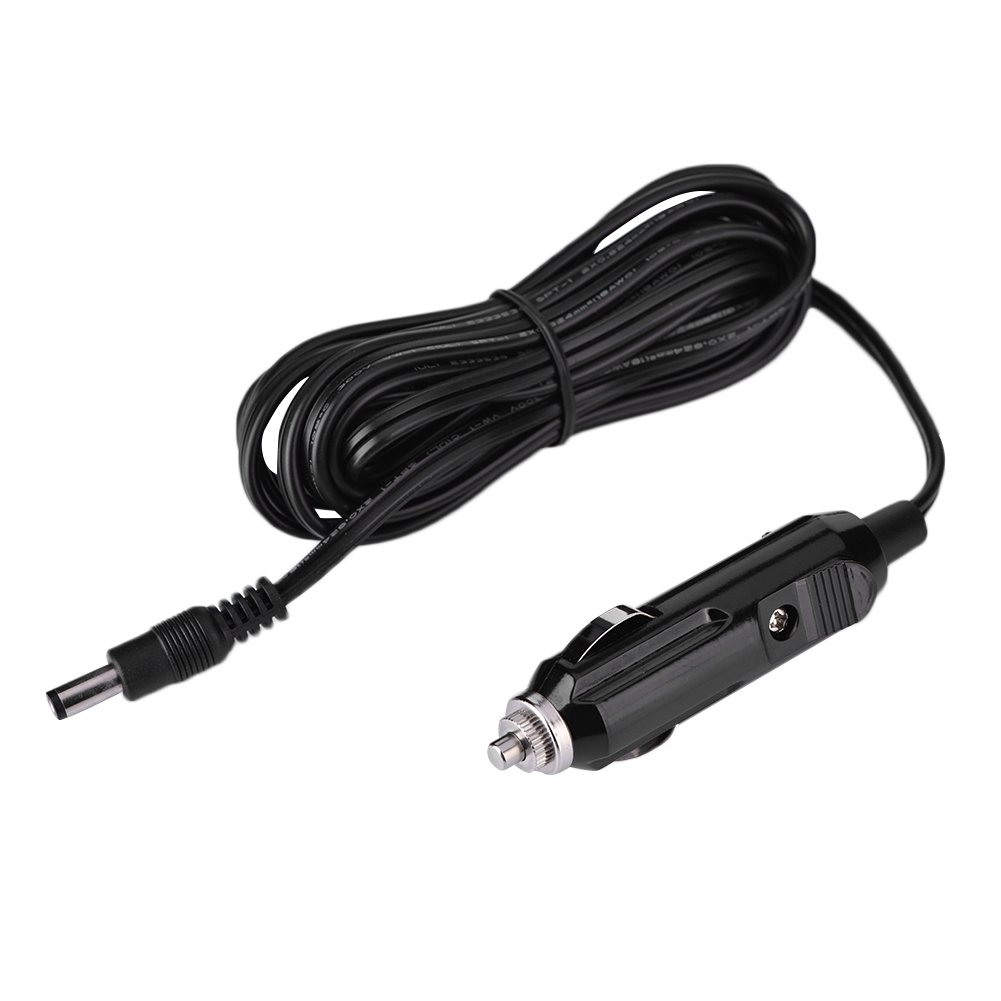 シガレットライターケーブル Anauto 12V 10A 車のシガーライター 5.5mm x 2.1mm シガーライタコードアダプターケーブル 自動車用 色：default