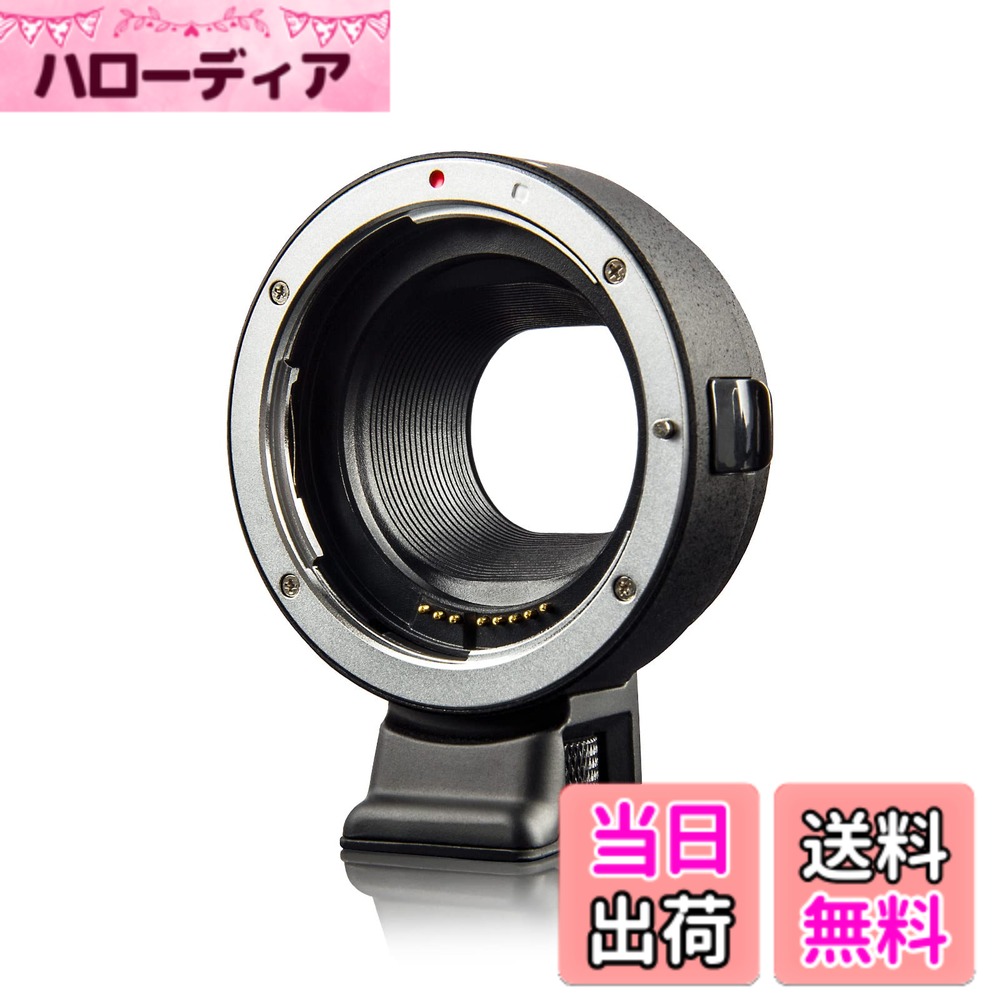 【送料無料】Viltrox EF/EF-Sレンズマウントアダプター 色：ブラック、サイズ：EF-EOS M