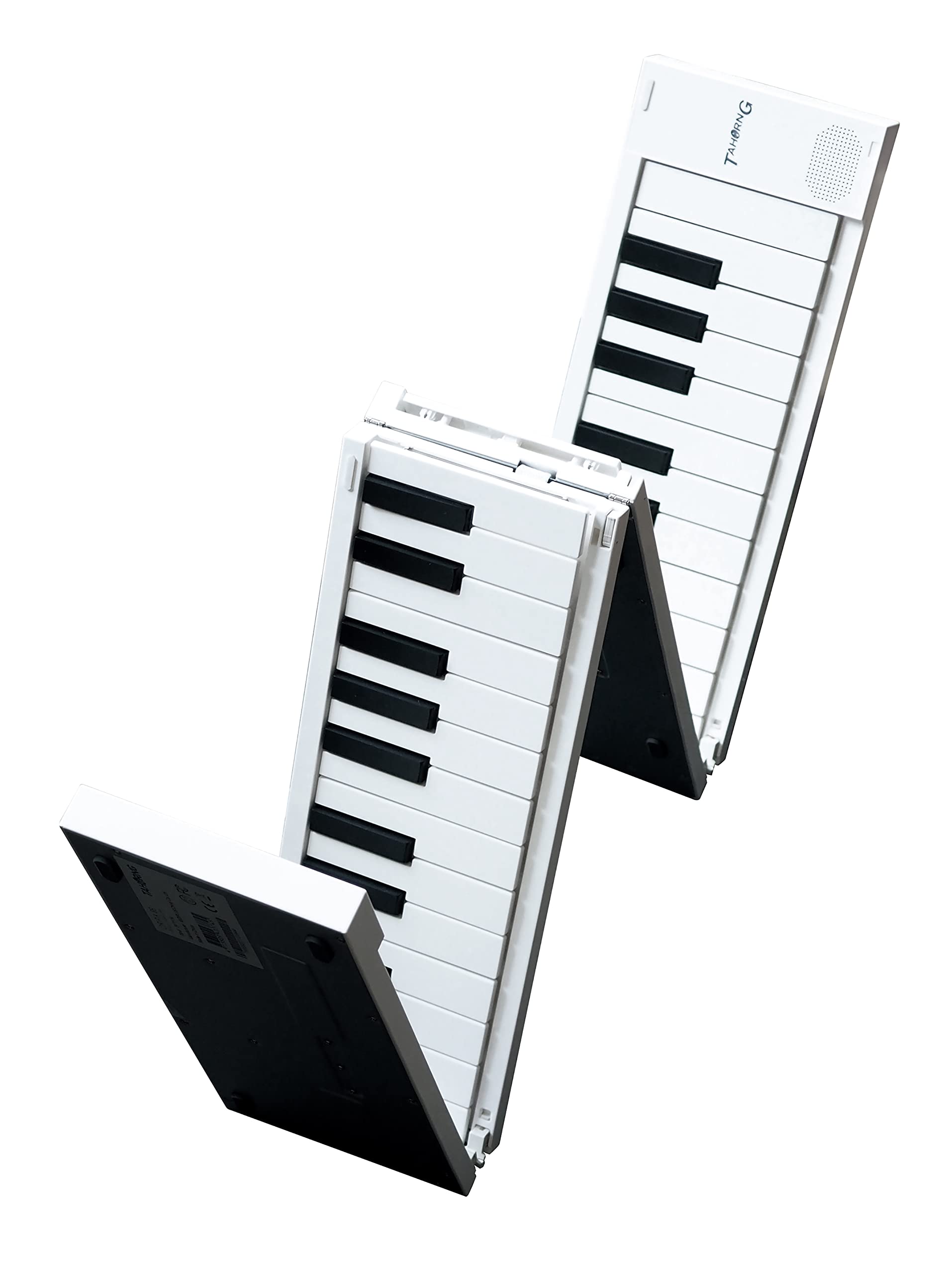 【送料無料】TAHORNG OP88 折りたたみ式電子ピアノ MIDIキーボード 88鍵盤 色：ホ...
